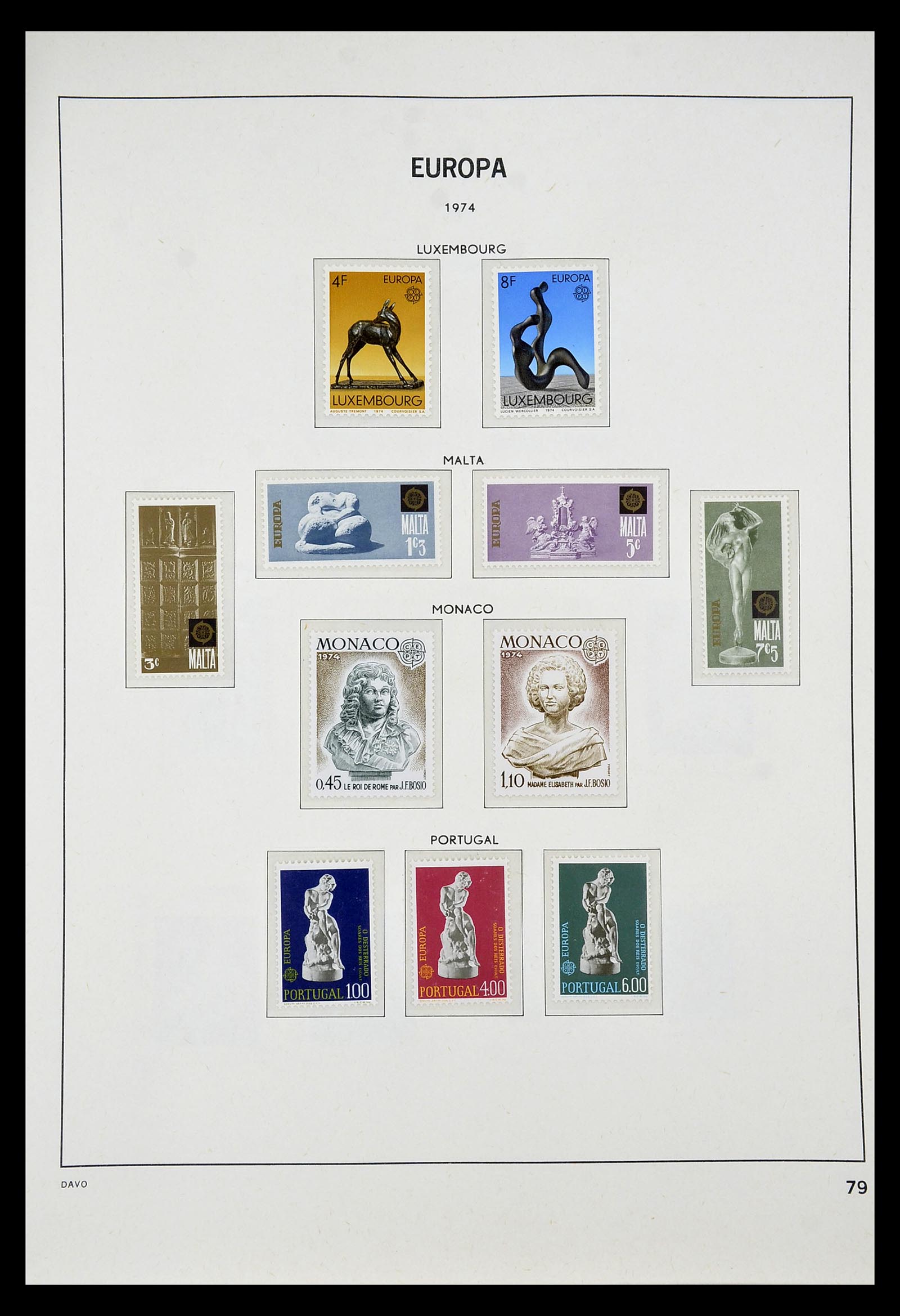 34697 080 - Stamp Collection 34697 Europa CEPT 1936-2001.