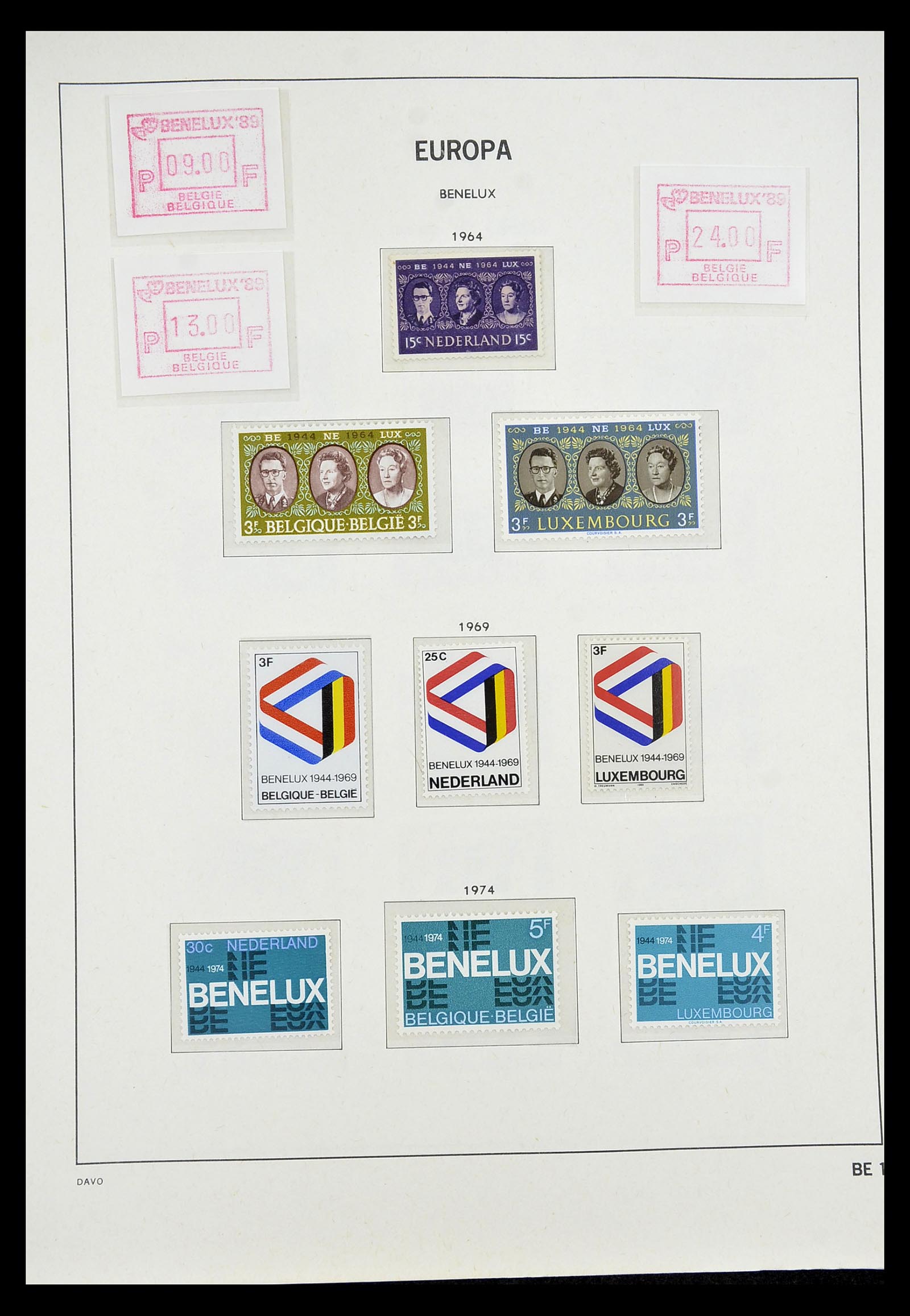 34697 542 - Stamp Collection 34697 Europa CEPT 1936-2001.