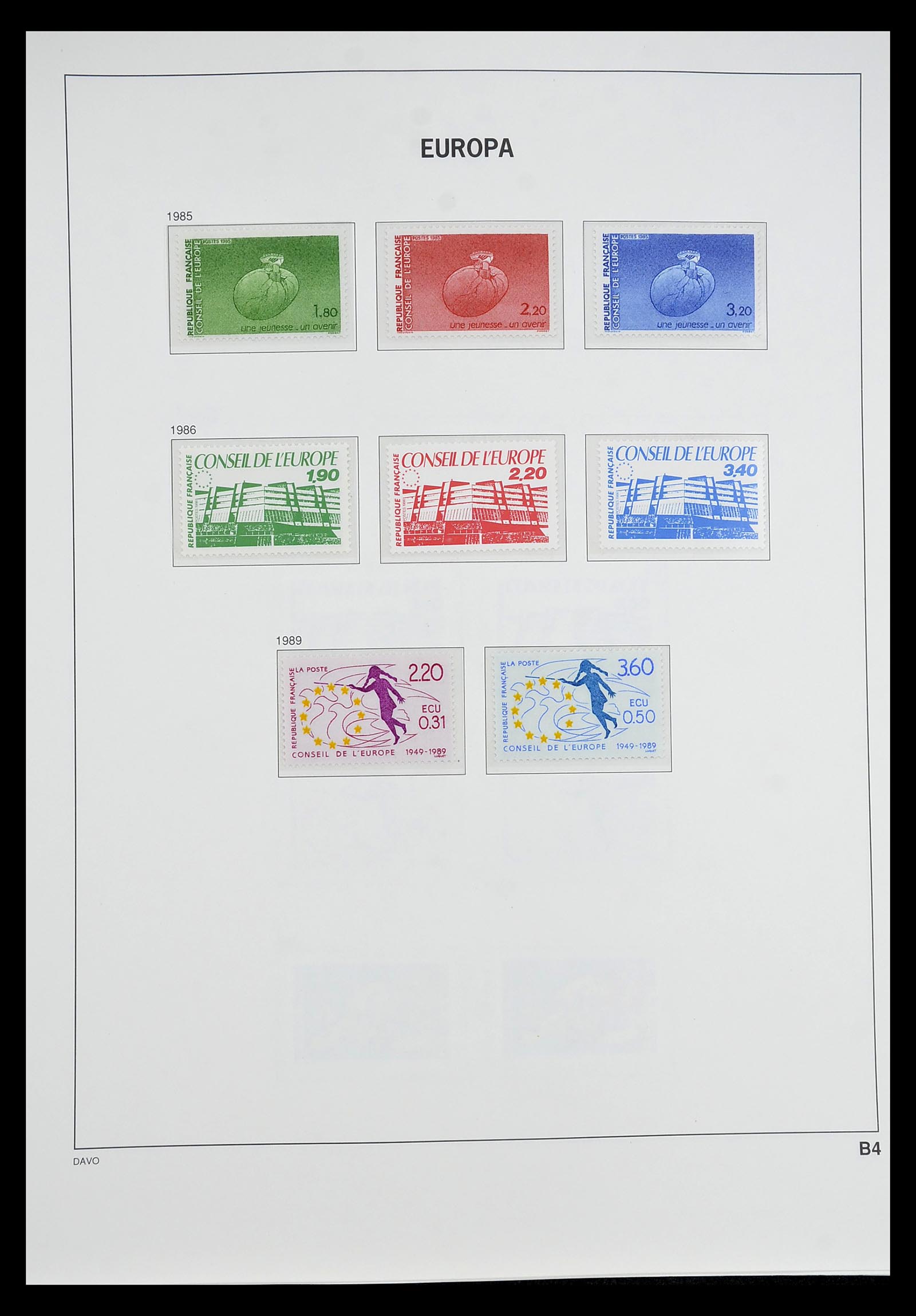 34697 547 - Stamp Collection 34697 Europa CEPT 1936-2001.