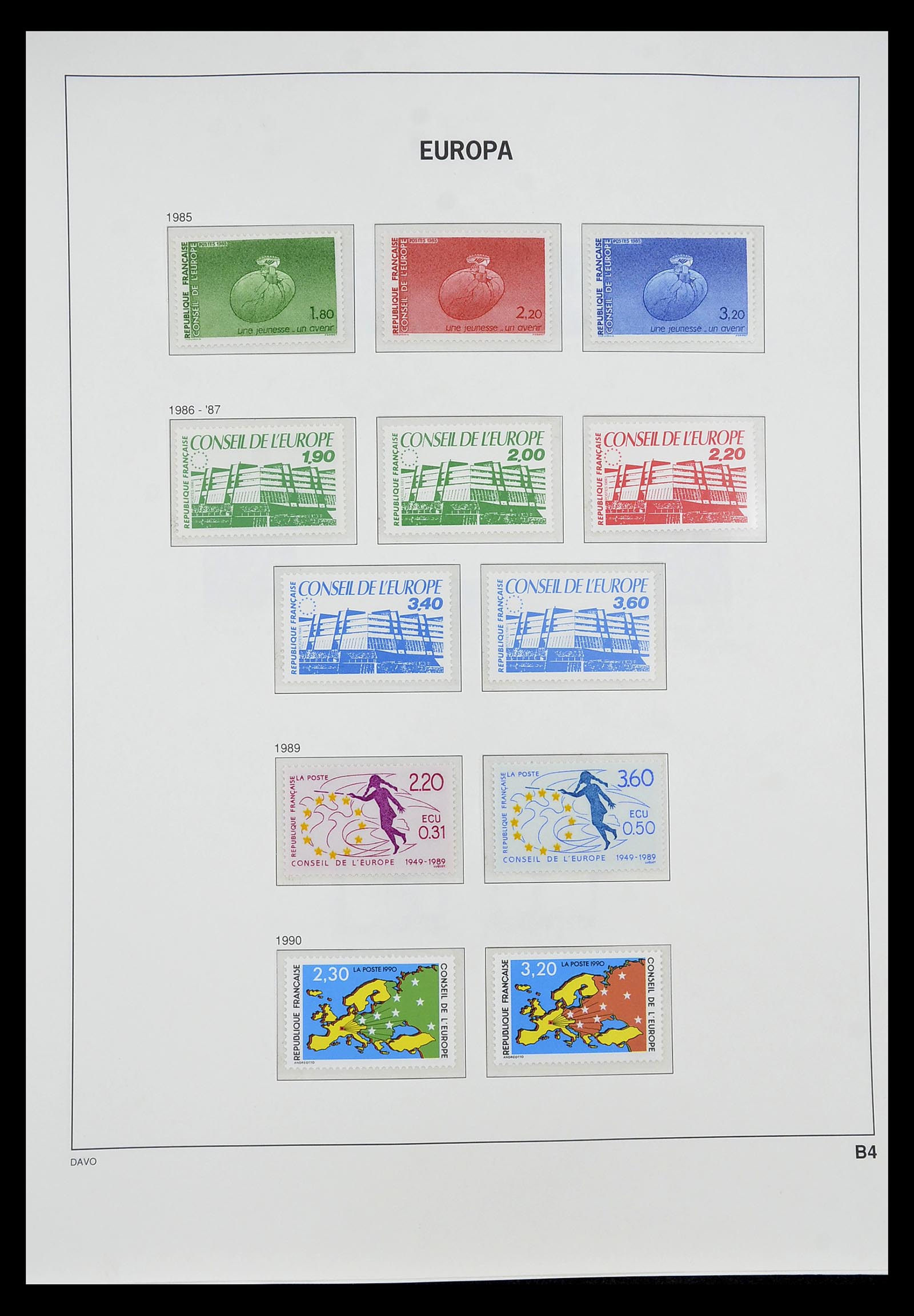 34697 548 - Stamp Collection 34697 Europa CEPT 1936-2001.