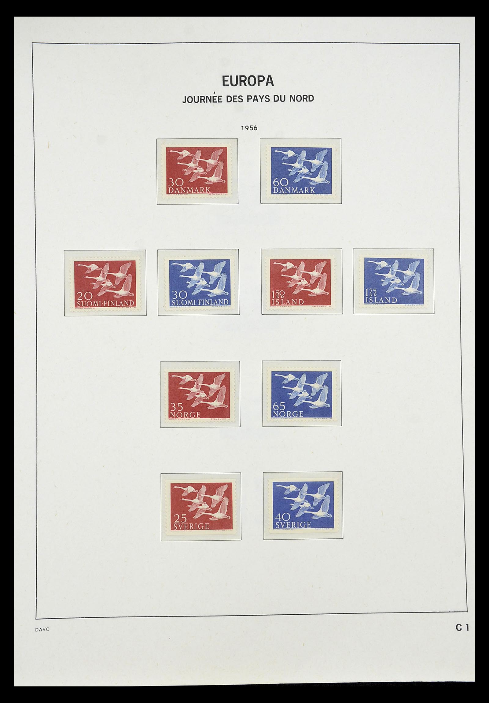 34697 552 - Stamp Collection 34697 Europa CEPT 1936-2001.