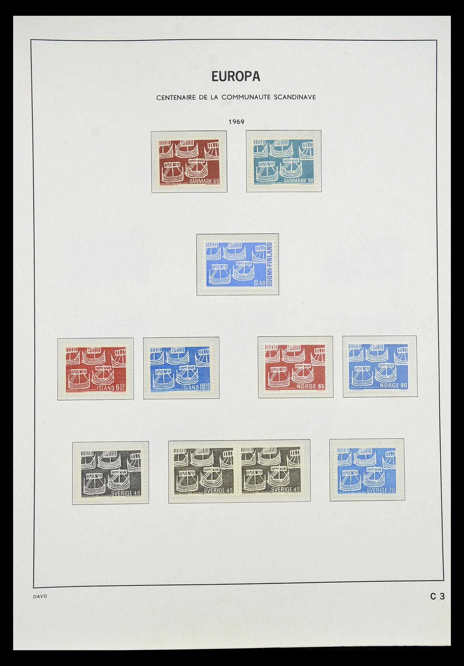 34697 554 - Stamp Collection 34697 Europa CEPT 1936-2001.