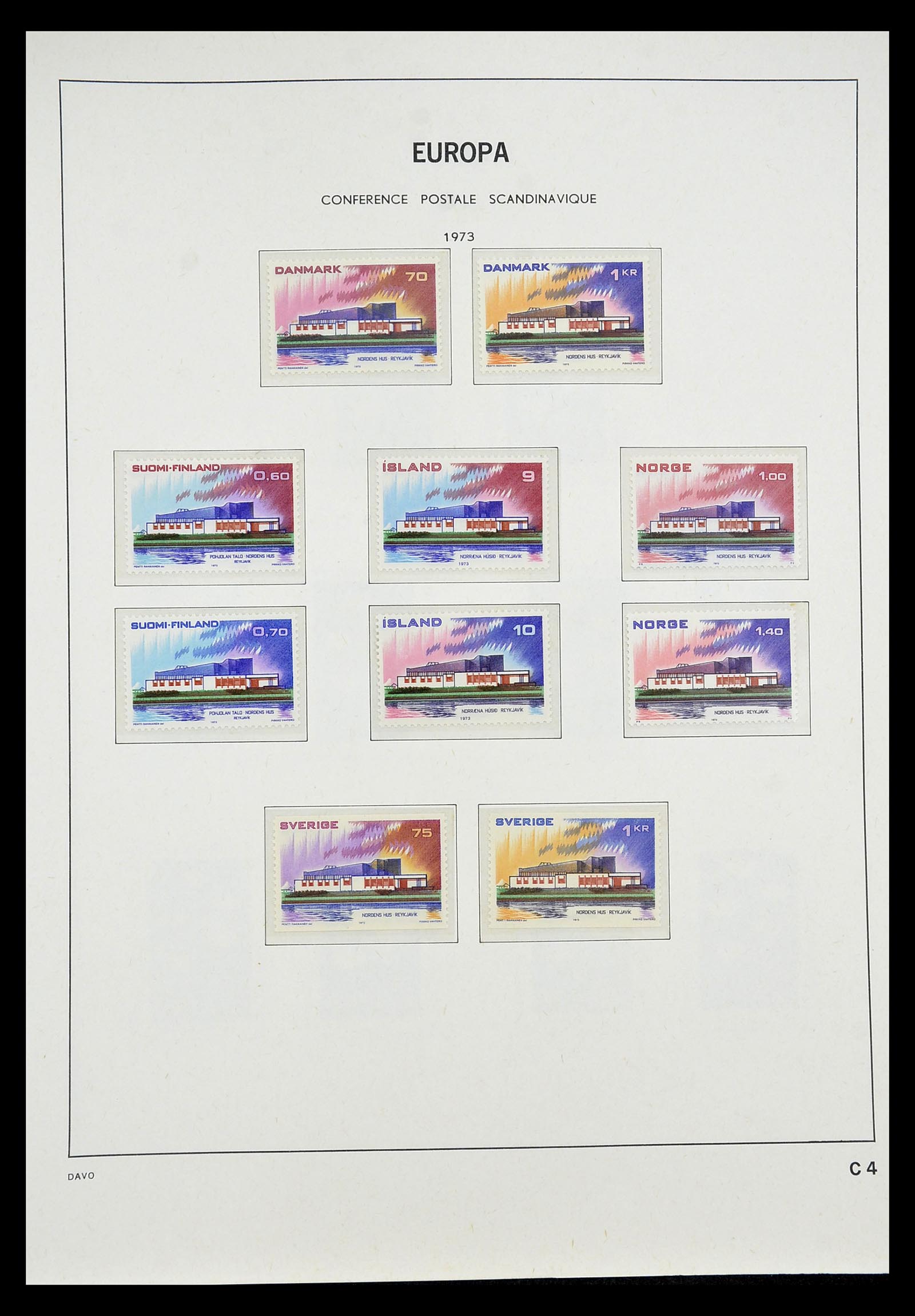 34697 555 - Stamp Collection 34697 Europa CEPT 1936-2001.