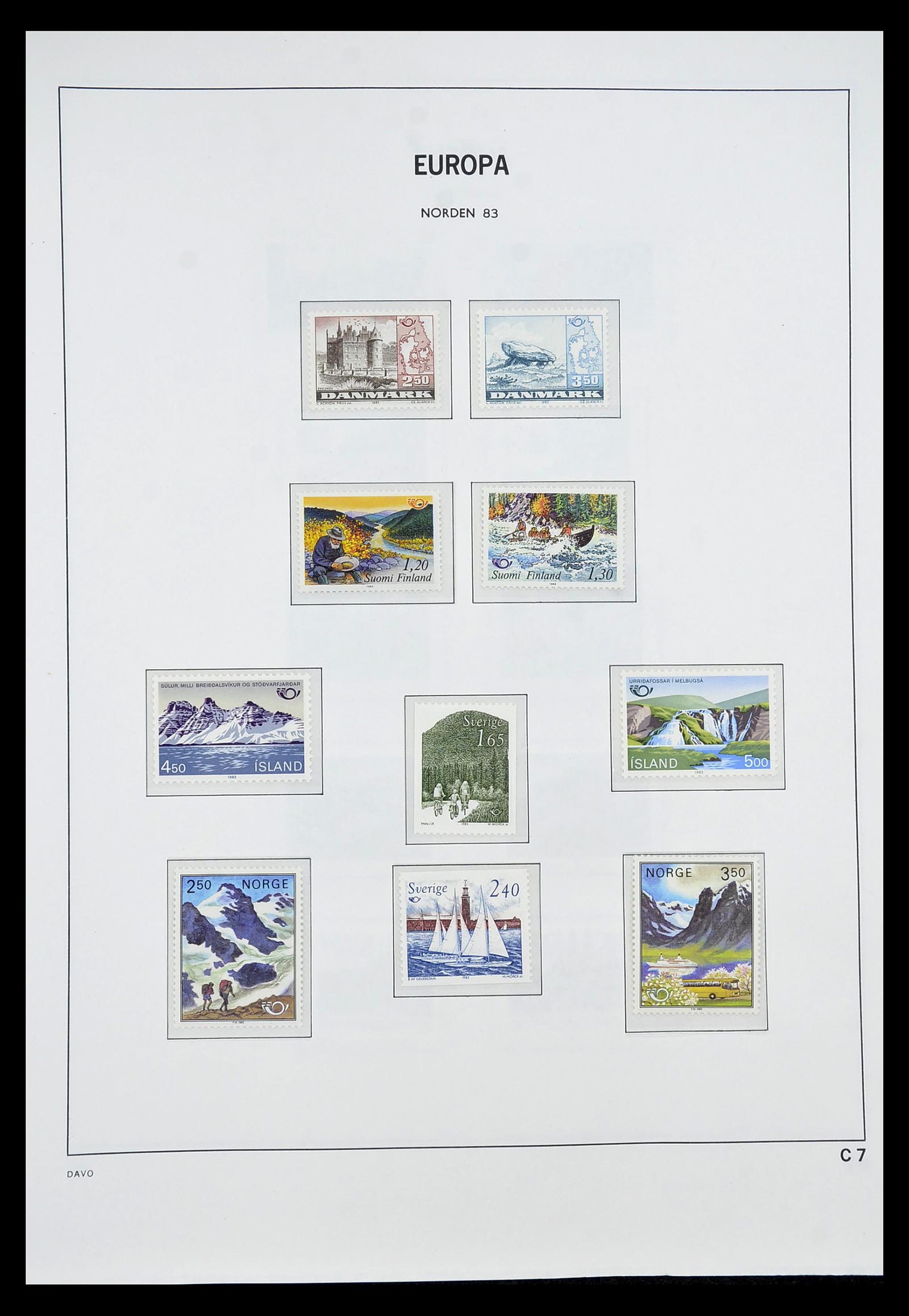34697 558 - Stamp Collection 34697 Europa CEPT 1936-2001.