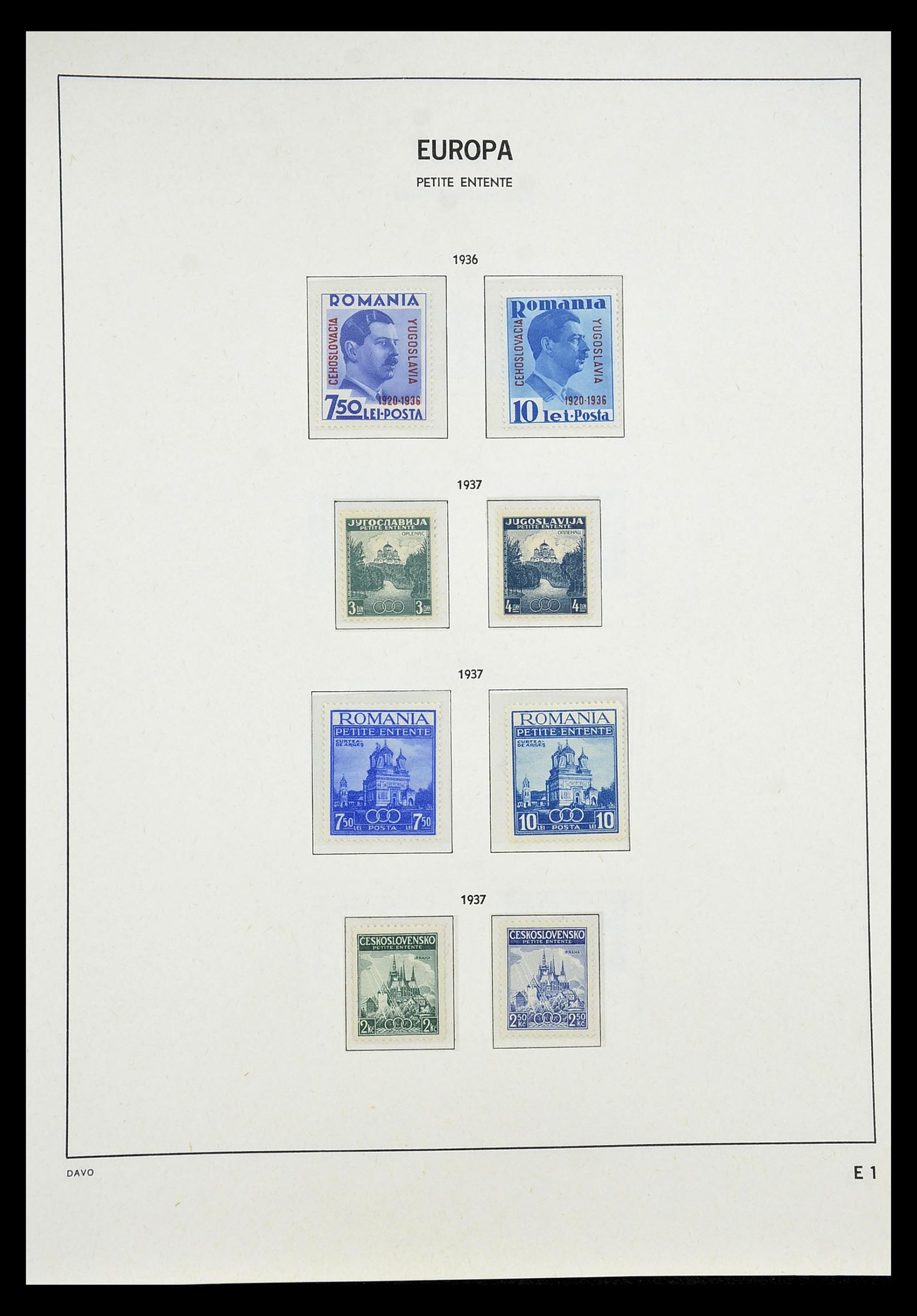 34697 563 - Stamp Collection 34697 Europa CEPT 1936-2001.