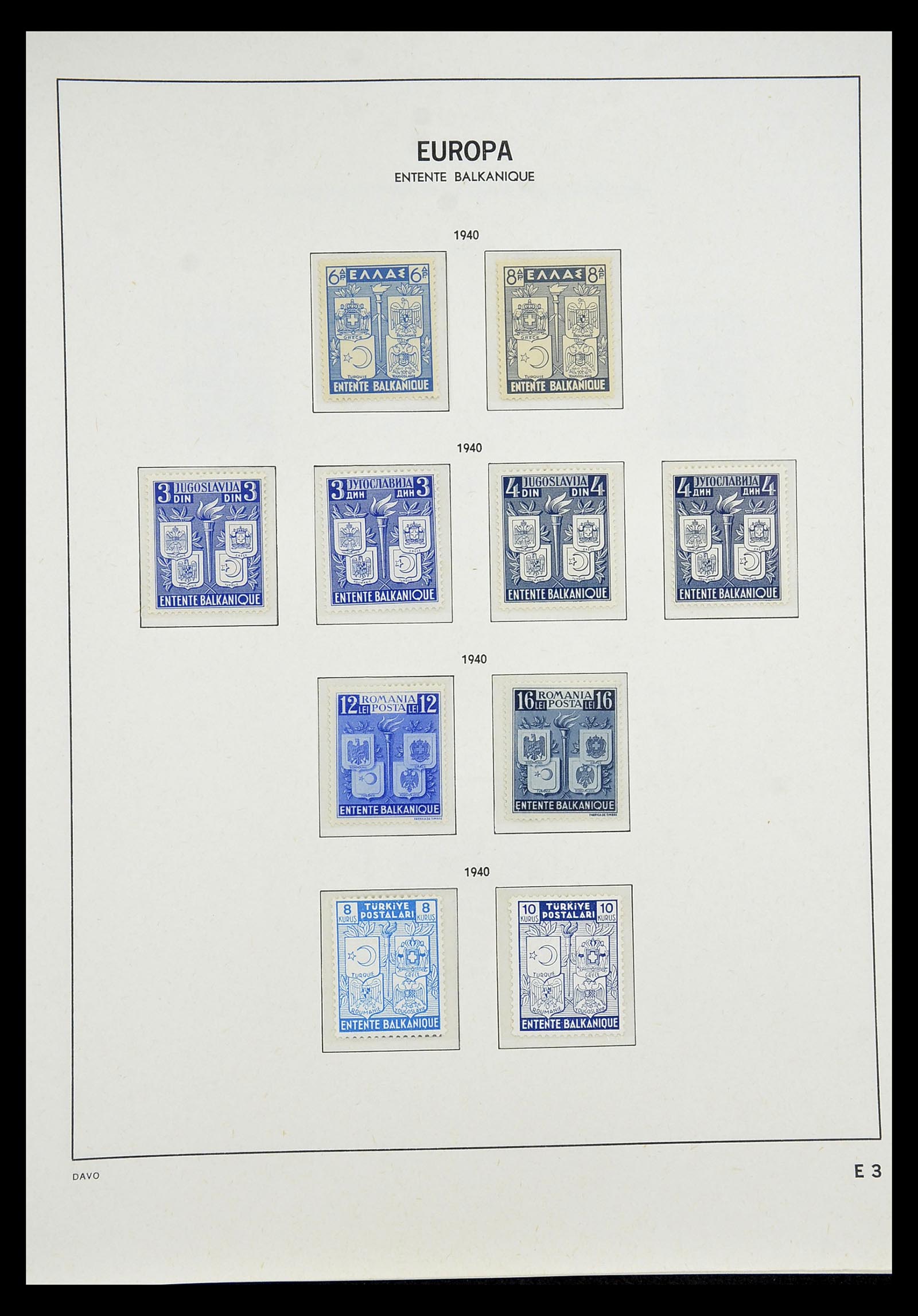 34697 565 - Stamp Collection 34697 Europa CEPT 1936-2001.