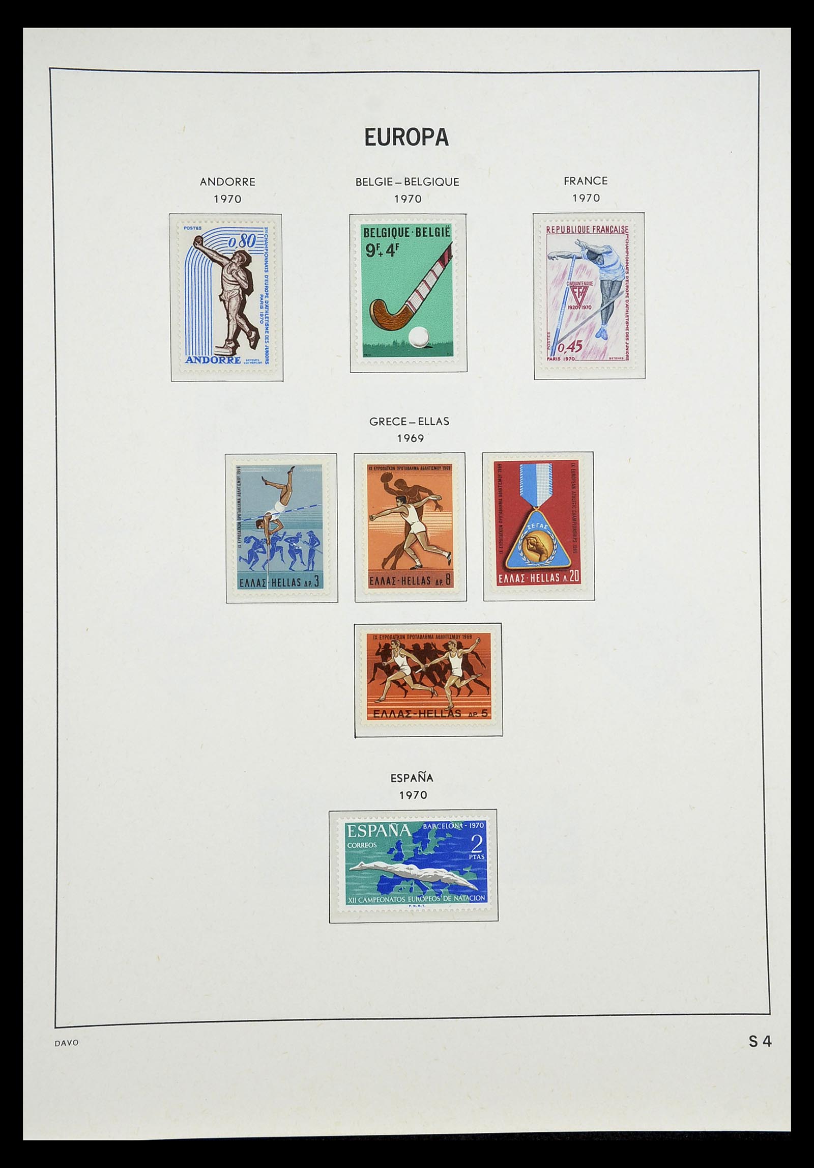 34697 569 - Stamp Collection 34697 Europa CEPT 1936-2001.