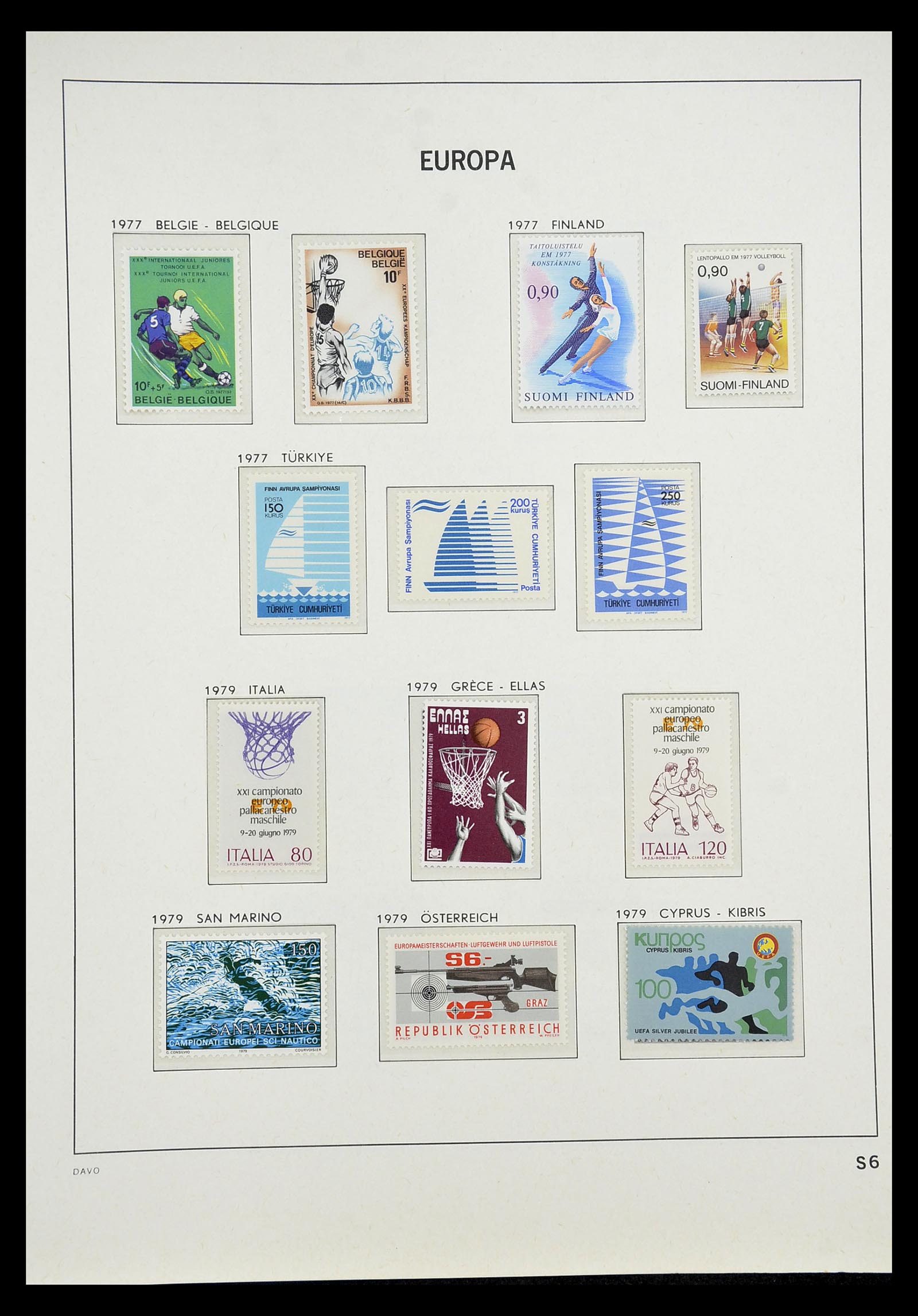 34697 571 - Stamp Collection 34697 Europa CEPT 1936-2001.