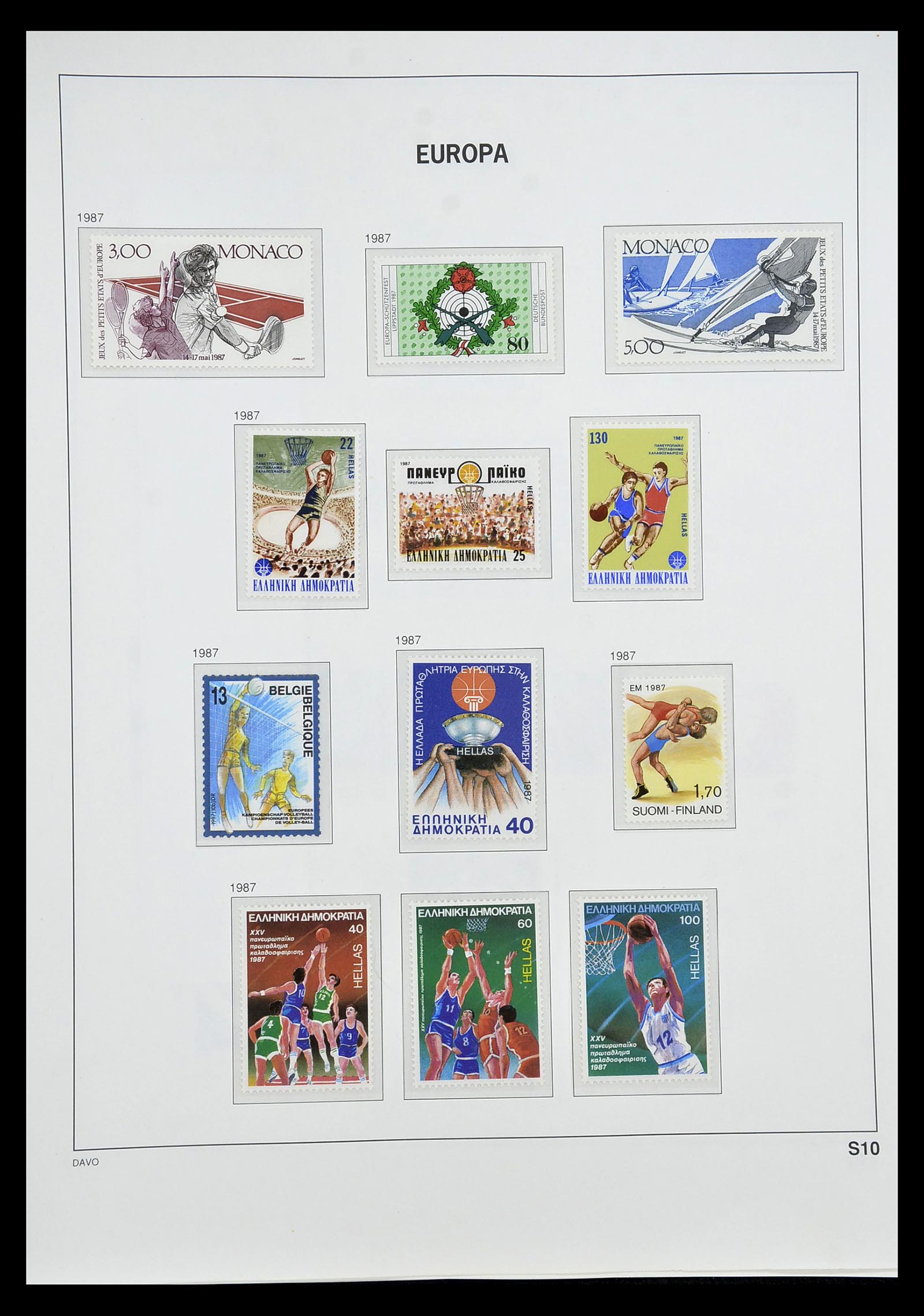 34697 575 - Stamp Collection 34697 Europa CEPT 1936-2001.