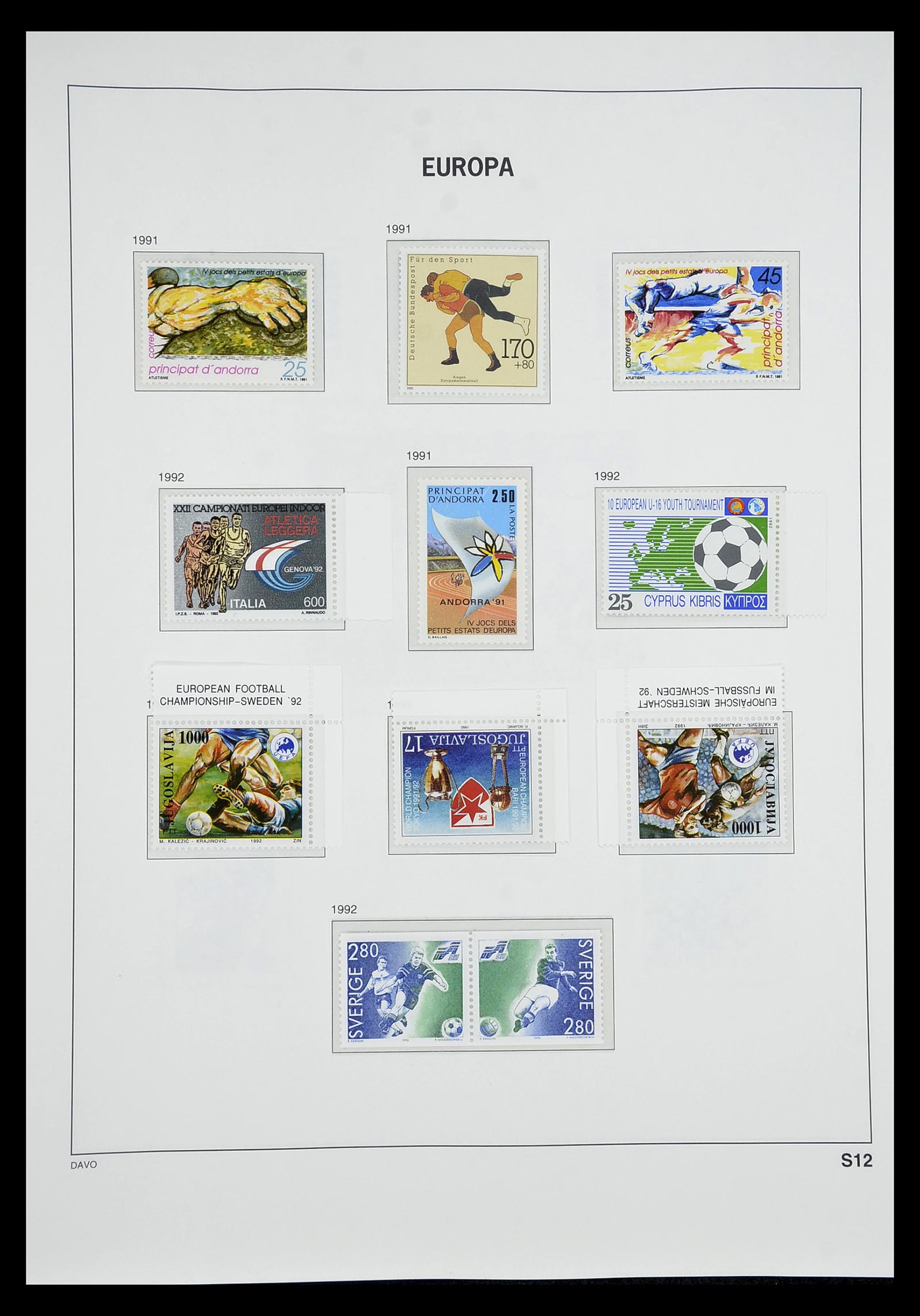 34697 577 - Stamp Collection 34697 Europa CEPT 1936-2001.