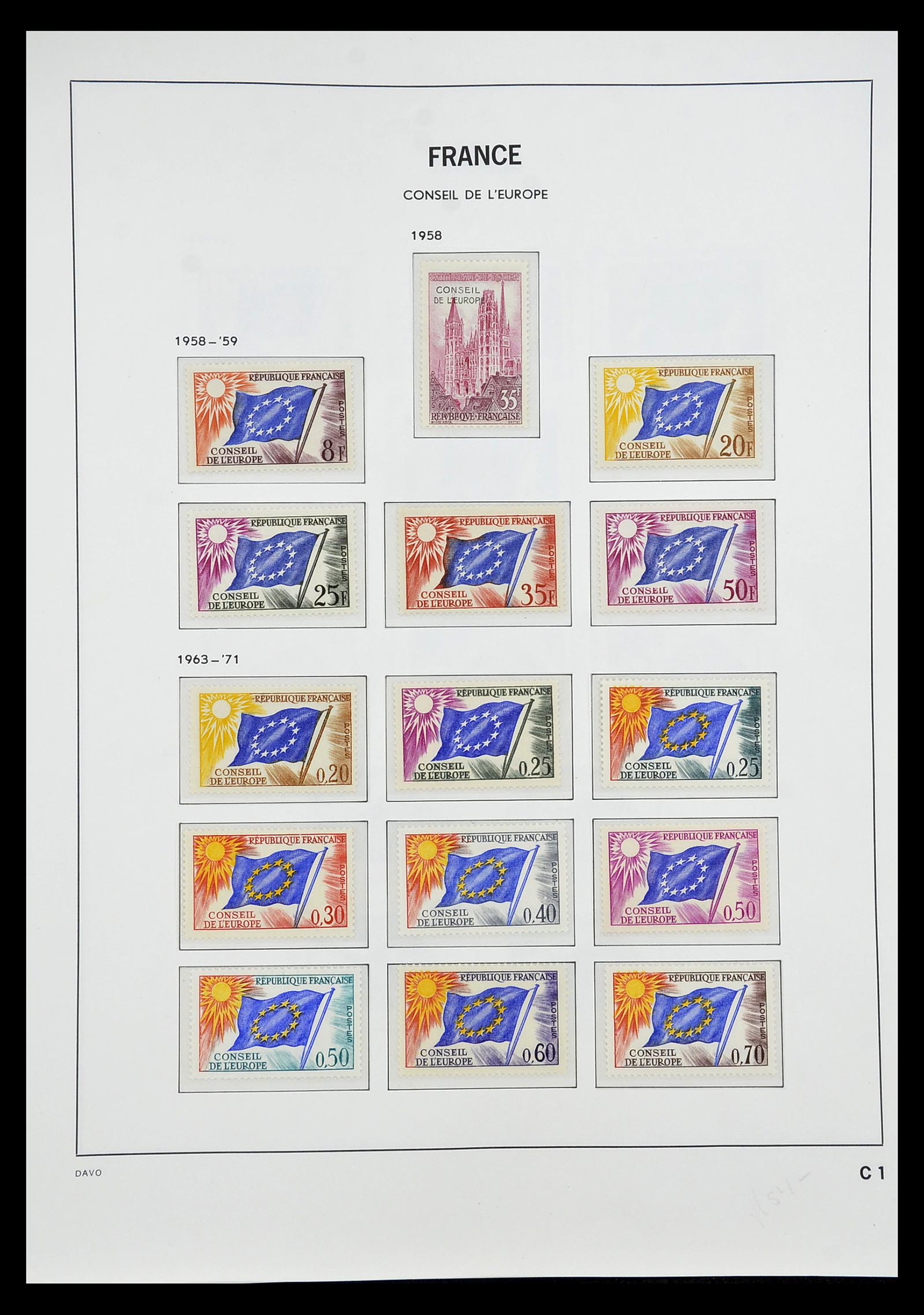34697 580 - Stamp Collection 34697 Europa CEPT 1936-2001.