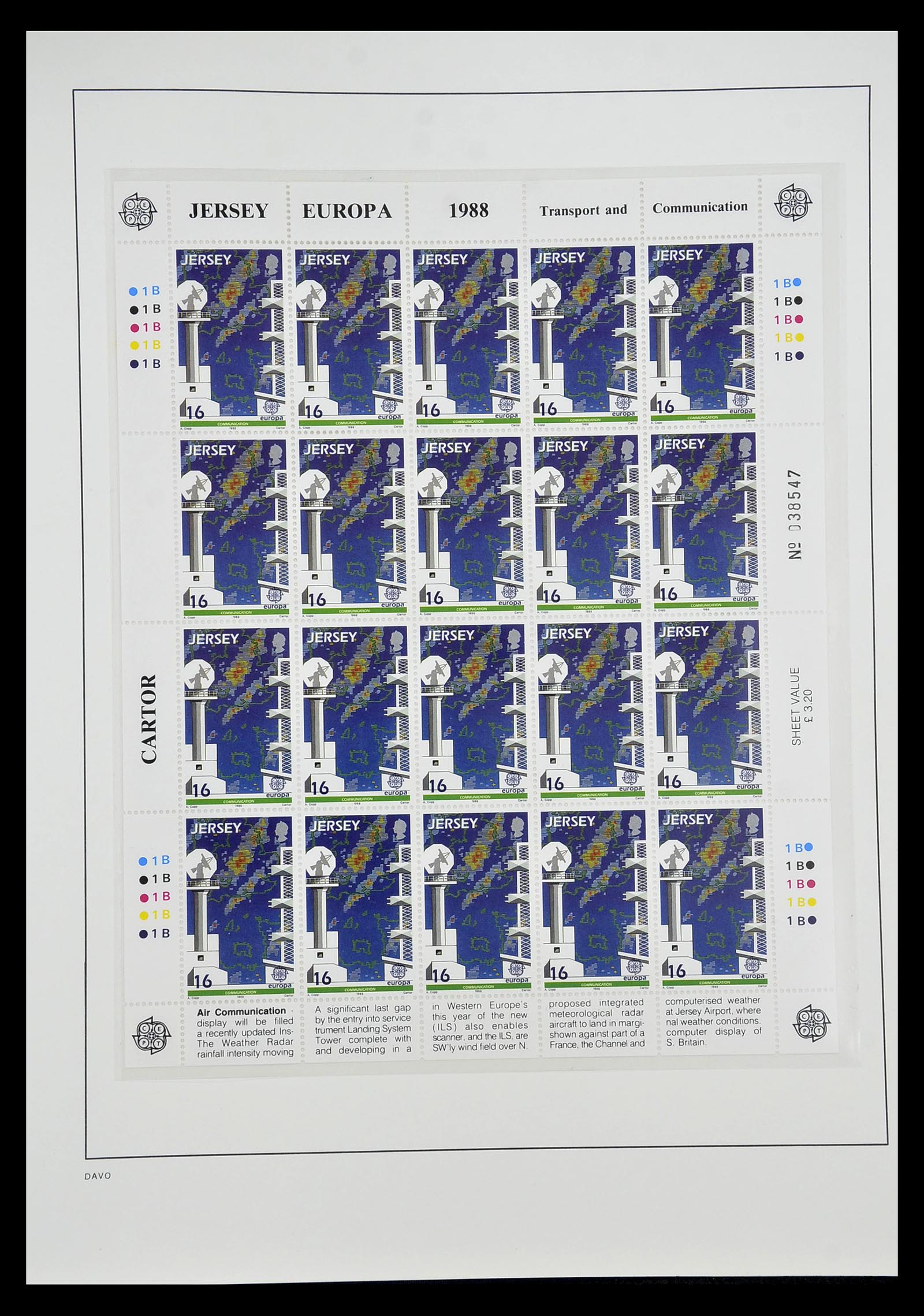 34697 585 - Postzegelverzameling 34697 Europa CEPT 1936-2001.
