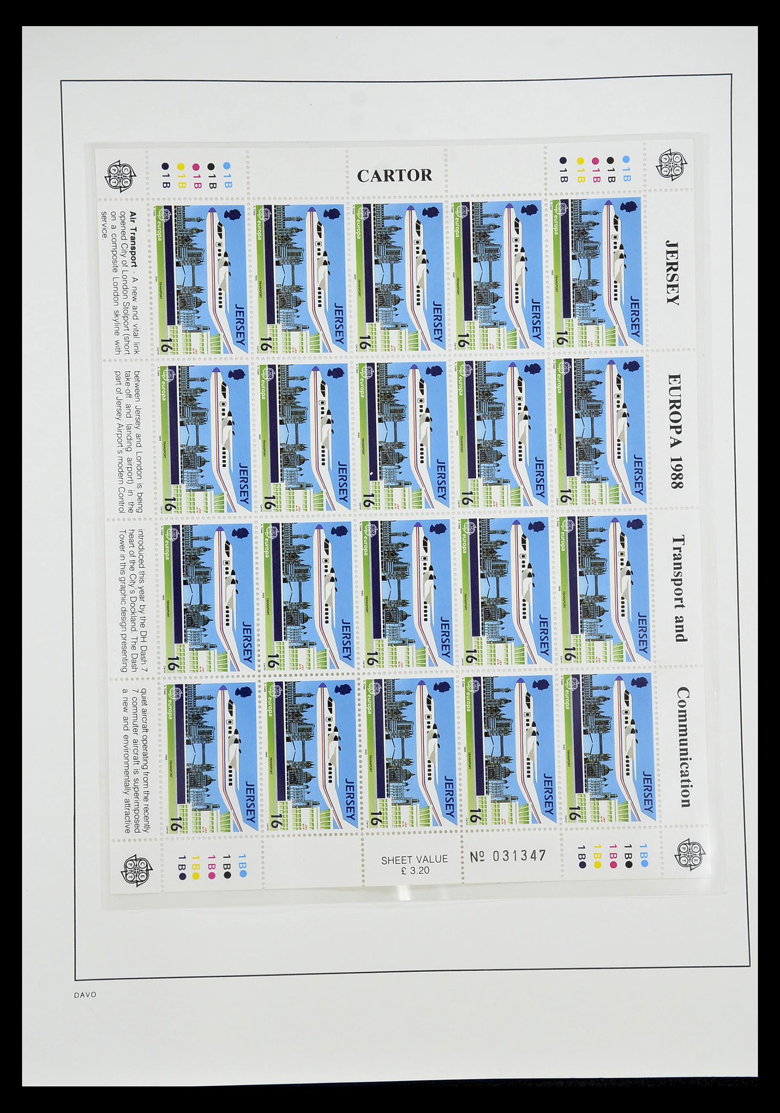 34697 588 - Stamp Collection 34697 Europa CEPT 1936-2001.