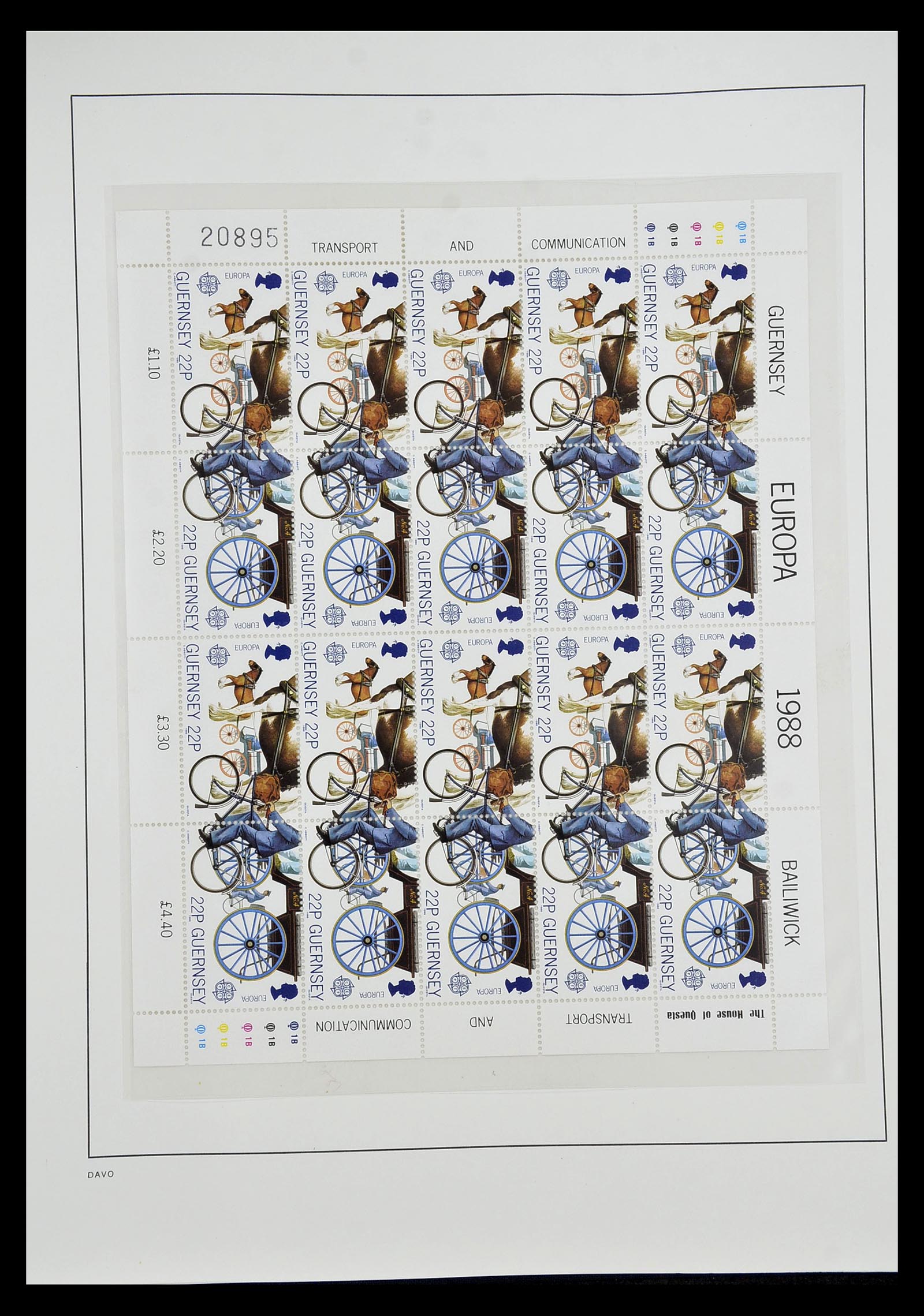 34697 589 - Postzegelverzameling 34697 Europa CEPT 1936-2001.