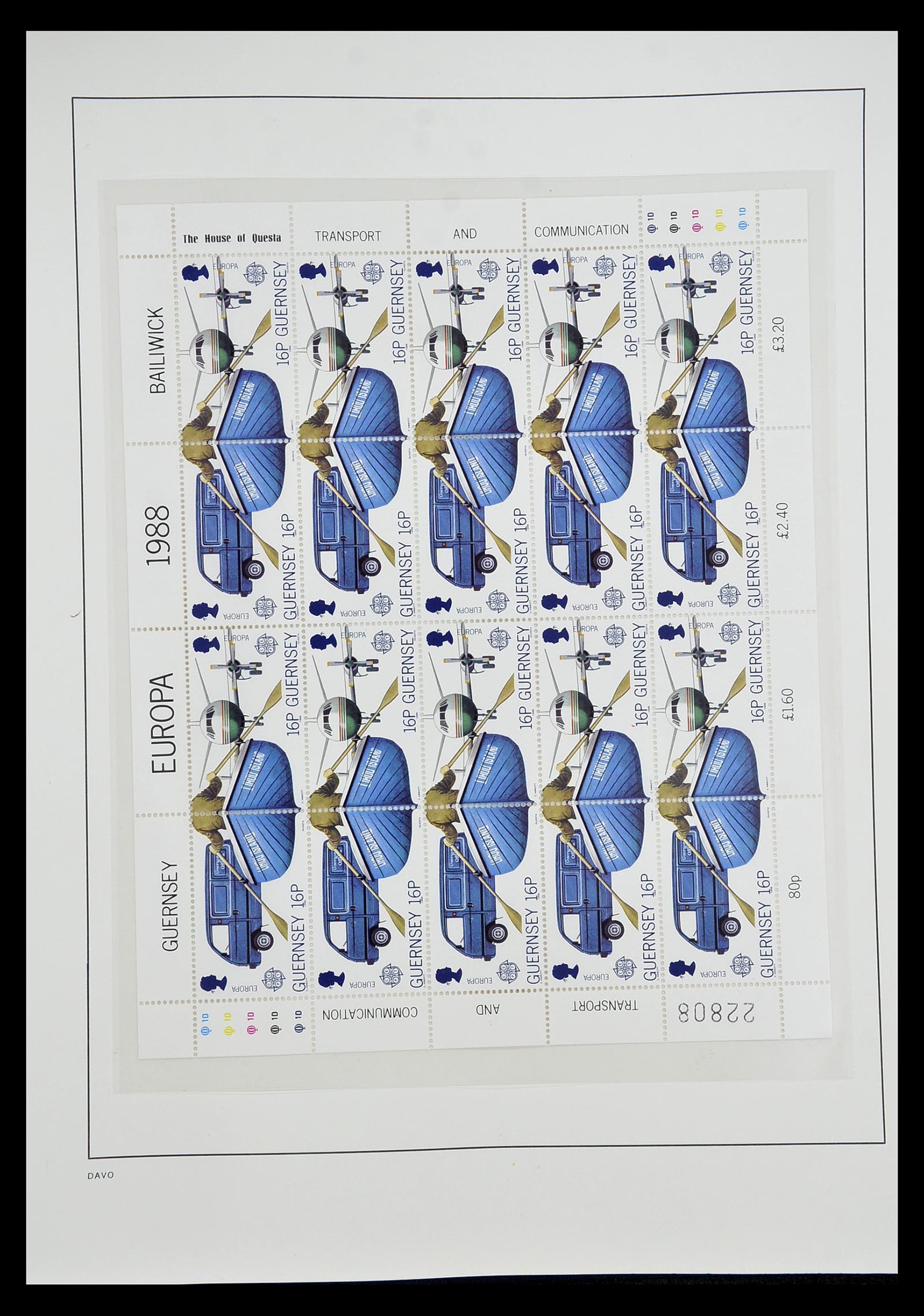 34697 590 - Postzegelverzameling 34697 Europa CEPT 1936-2001.