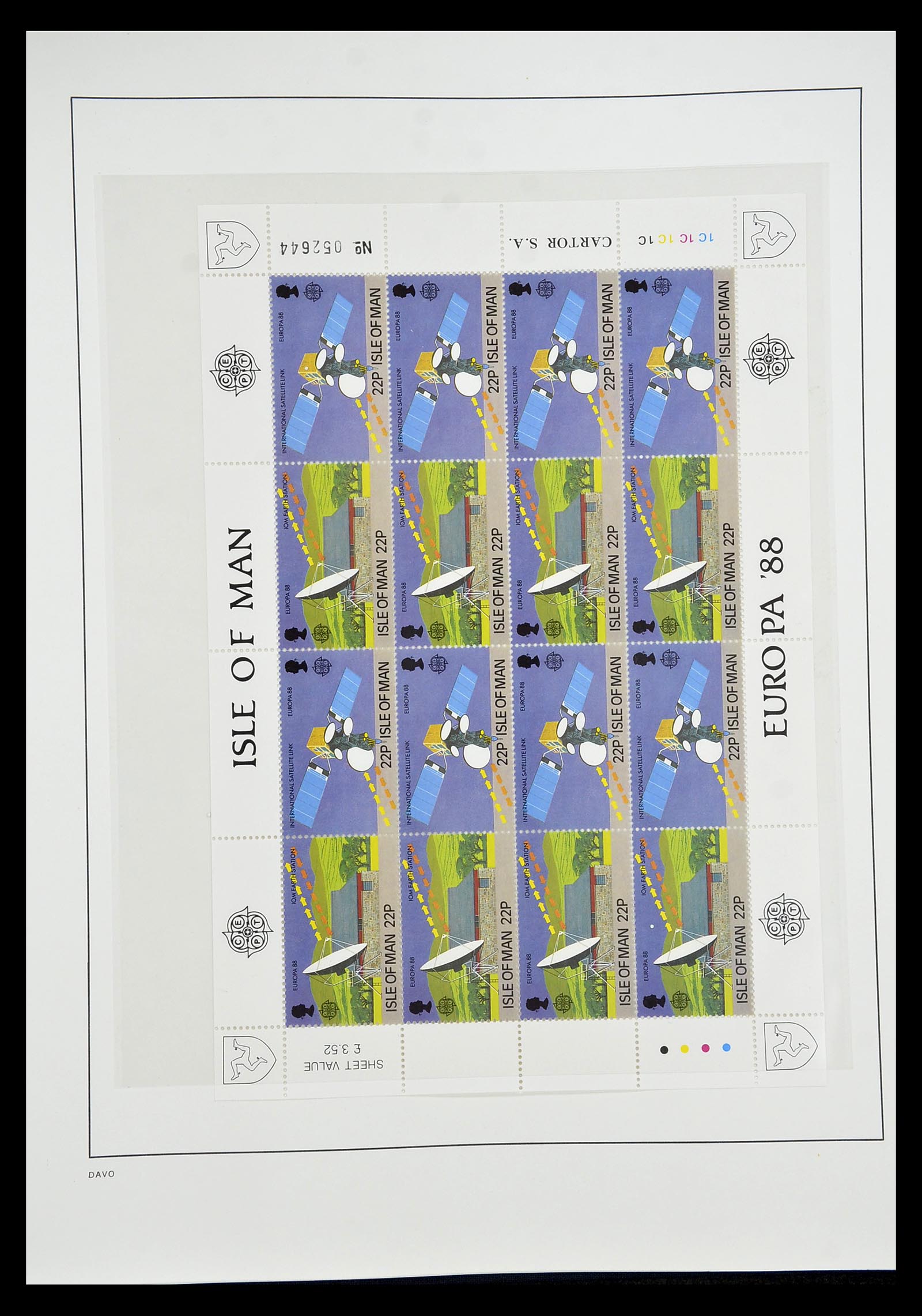 34697 592 - Stamp Collection 34697 Europa CEPT 1936-2001.