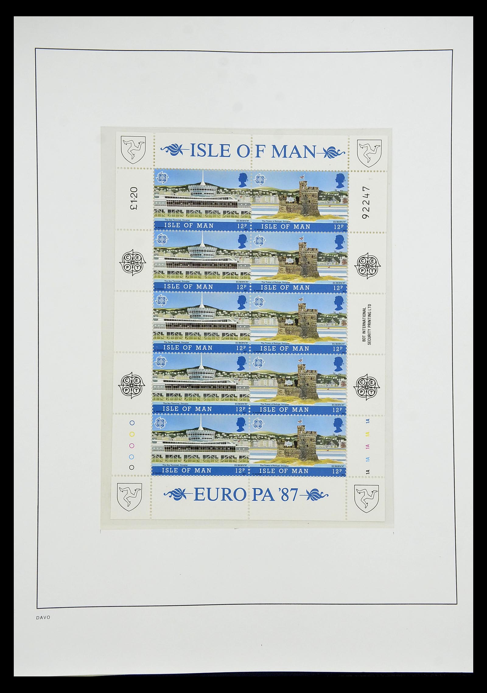 34697 595 - Postzegelverzameling 34697 Europa CEPT 1936-2001.