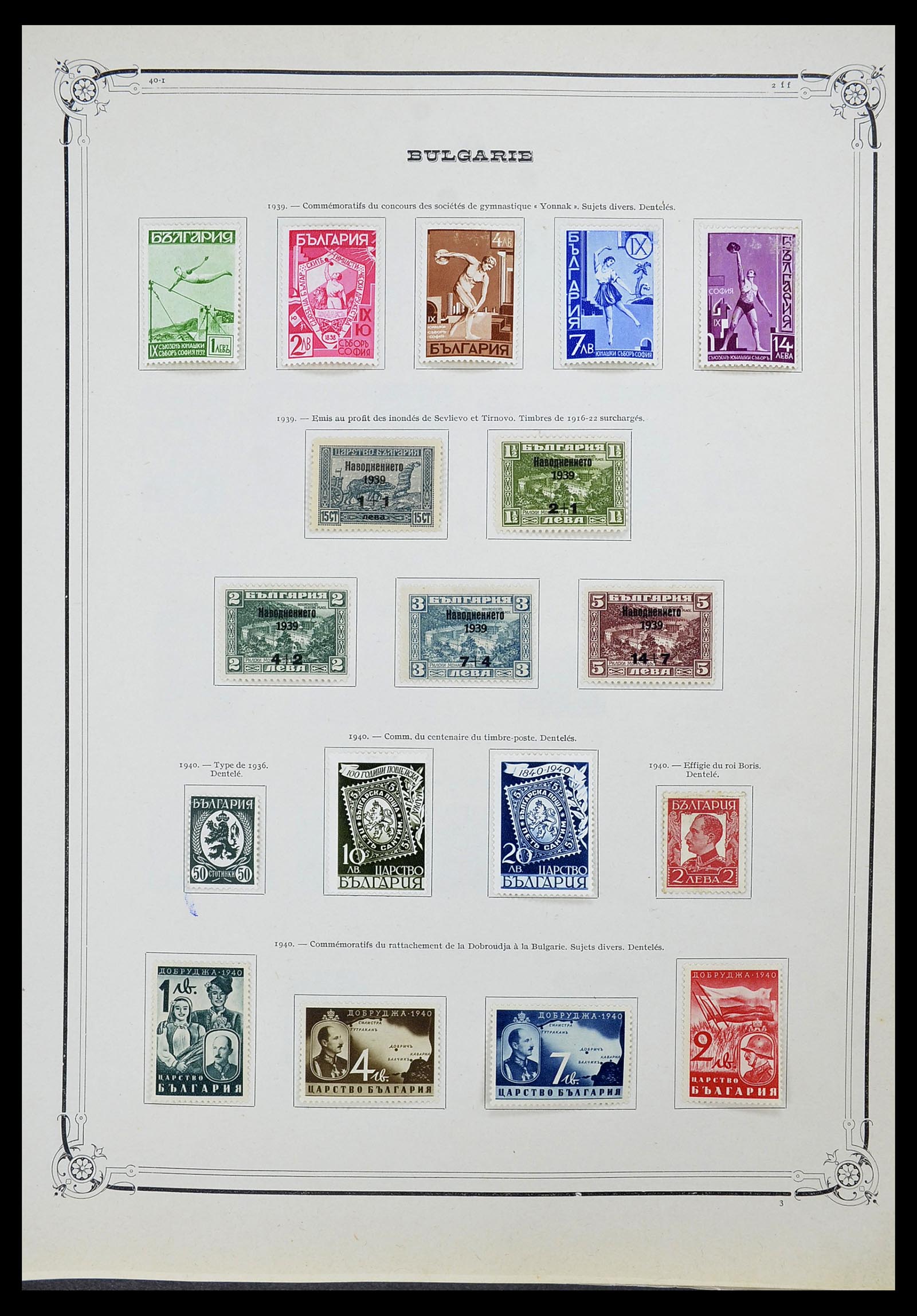 34698 002 - Postzegelverzameling 34698 Europa 1850-1950.