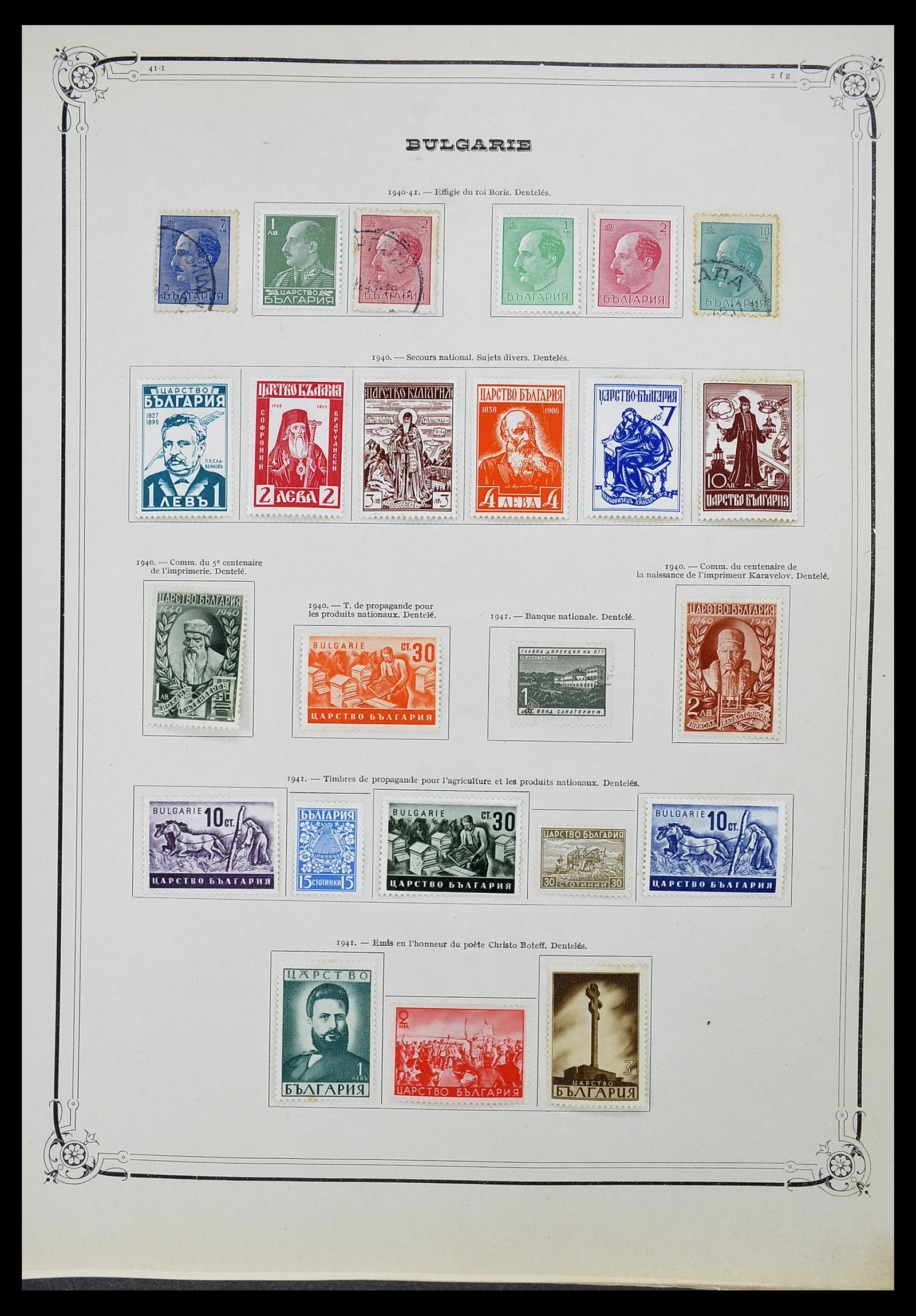 34698 003 - Postzegelverzameling 34698 Europa 1850-1950.