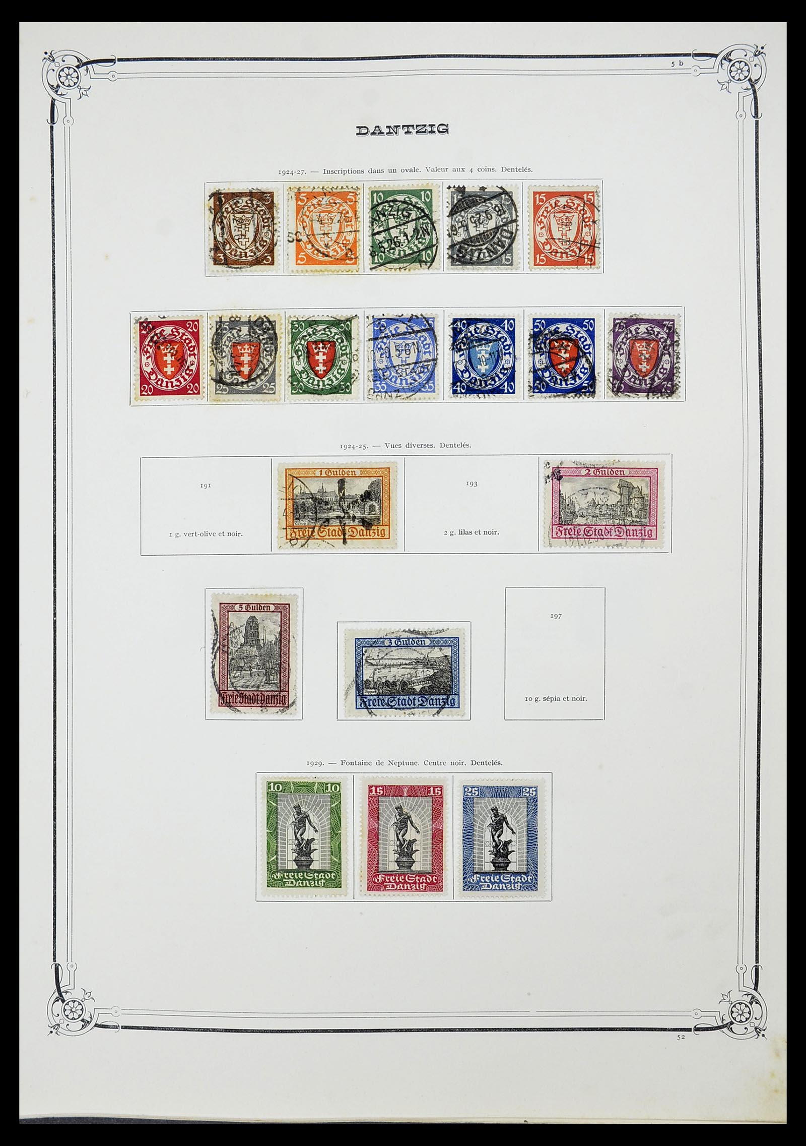 34698 027 - Postzegelverzameling 34698 Europa 1850-1950.