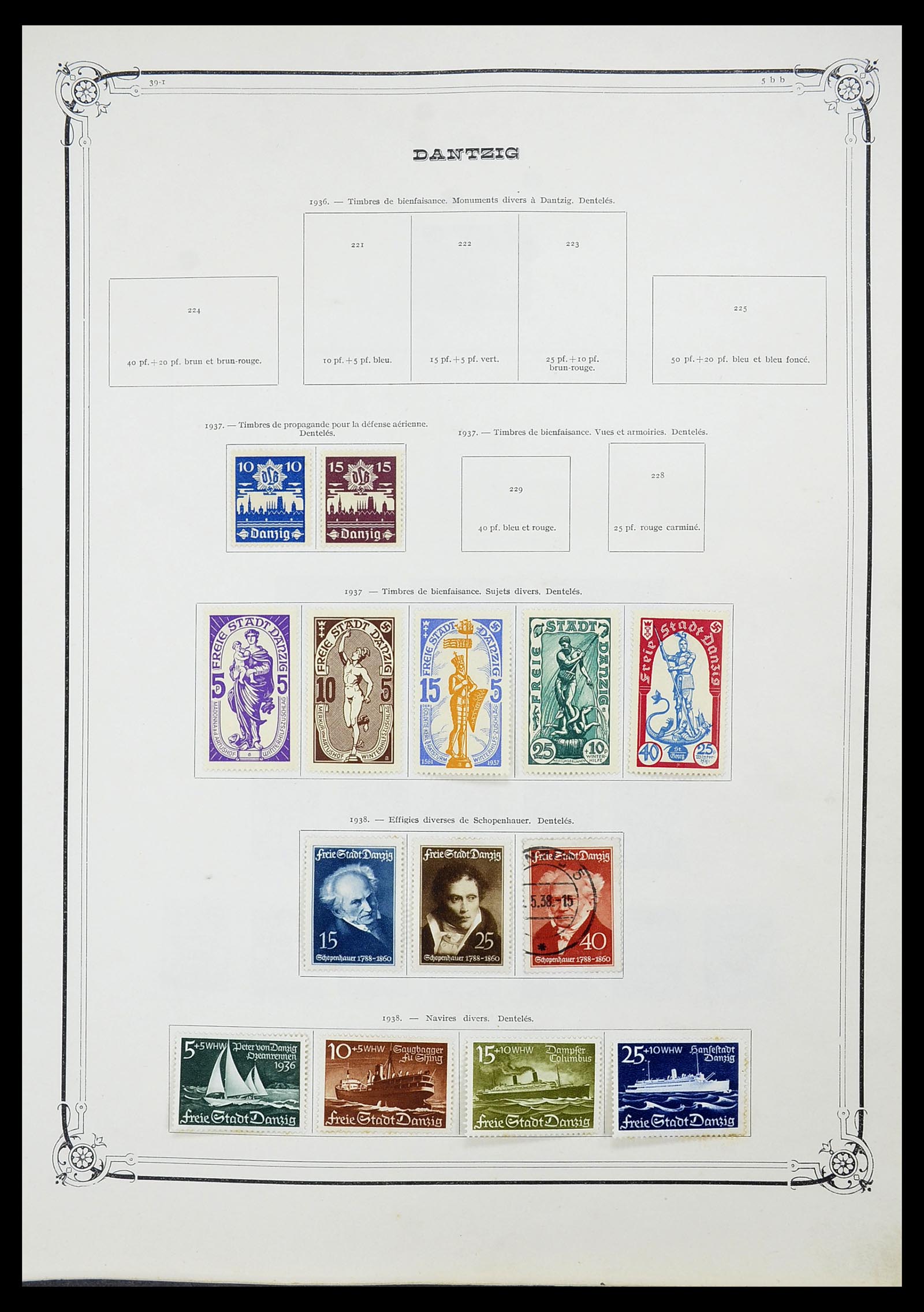 34698 030 - Postzegelverzameling 34698 Europa 1850-1950.