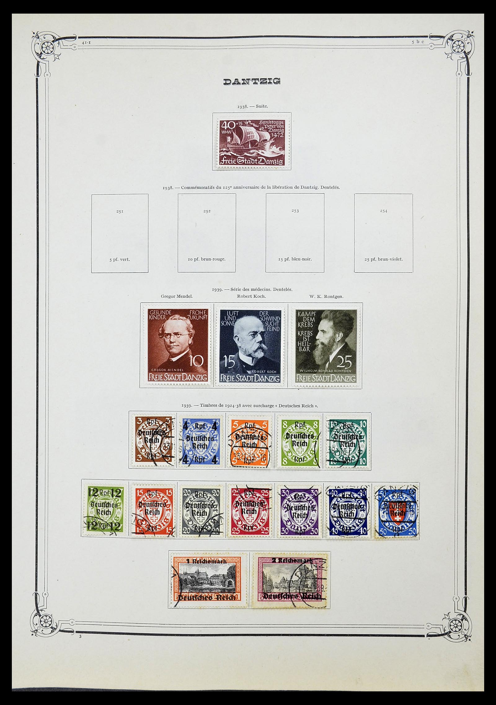 34698 031 - Postzegelverzameling 34698 Europa 1850-1950.