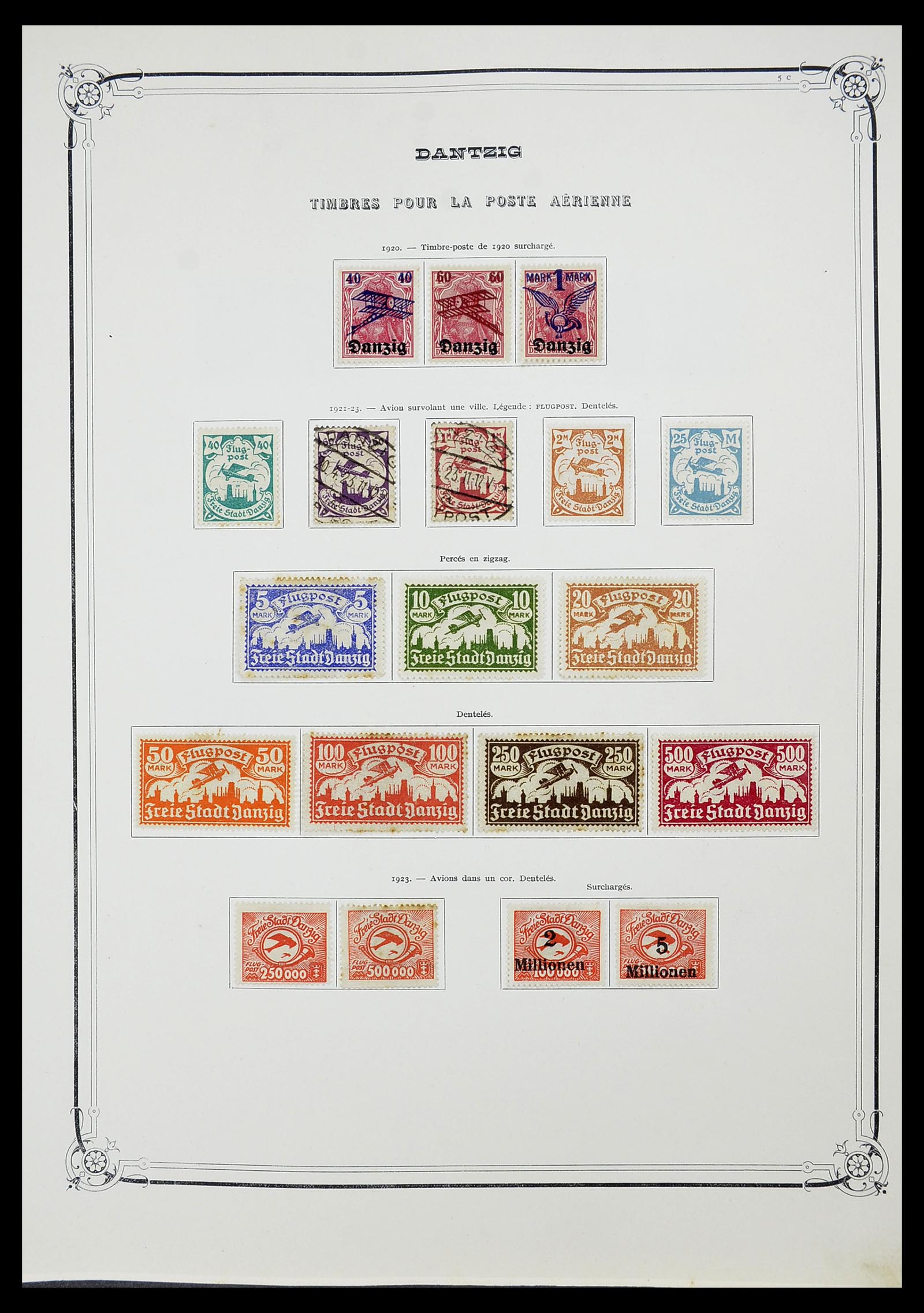 34698 032 - Postzegelverzameling 34698 Europa 1850-1950.