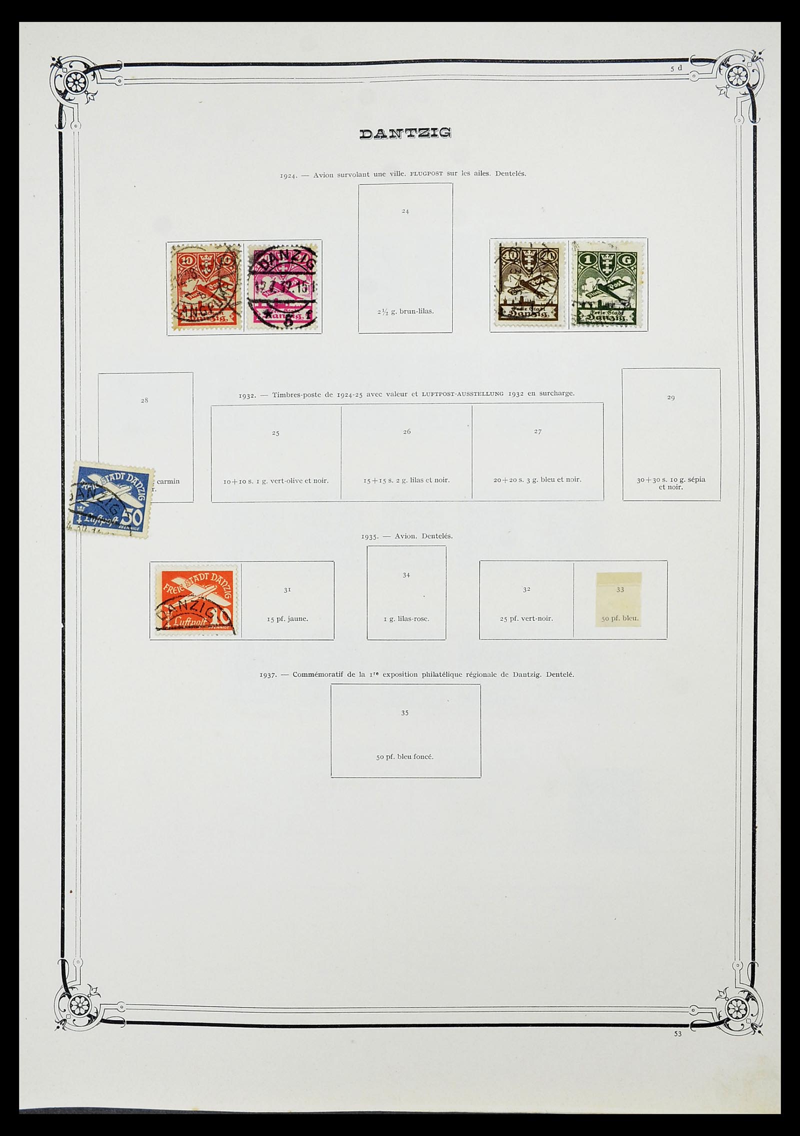 34698 033 - Postzegelverzameling 34698 Europa 1850-1950.