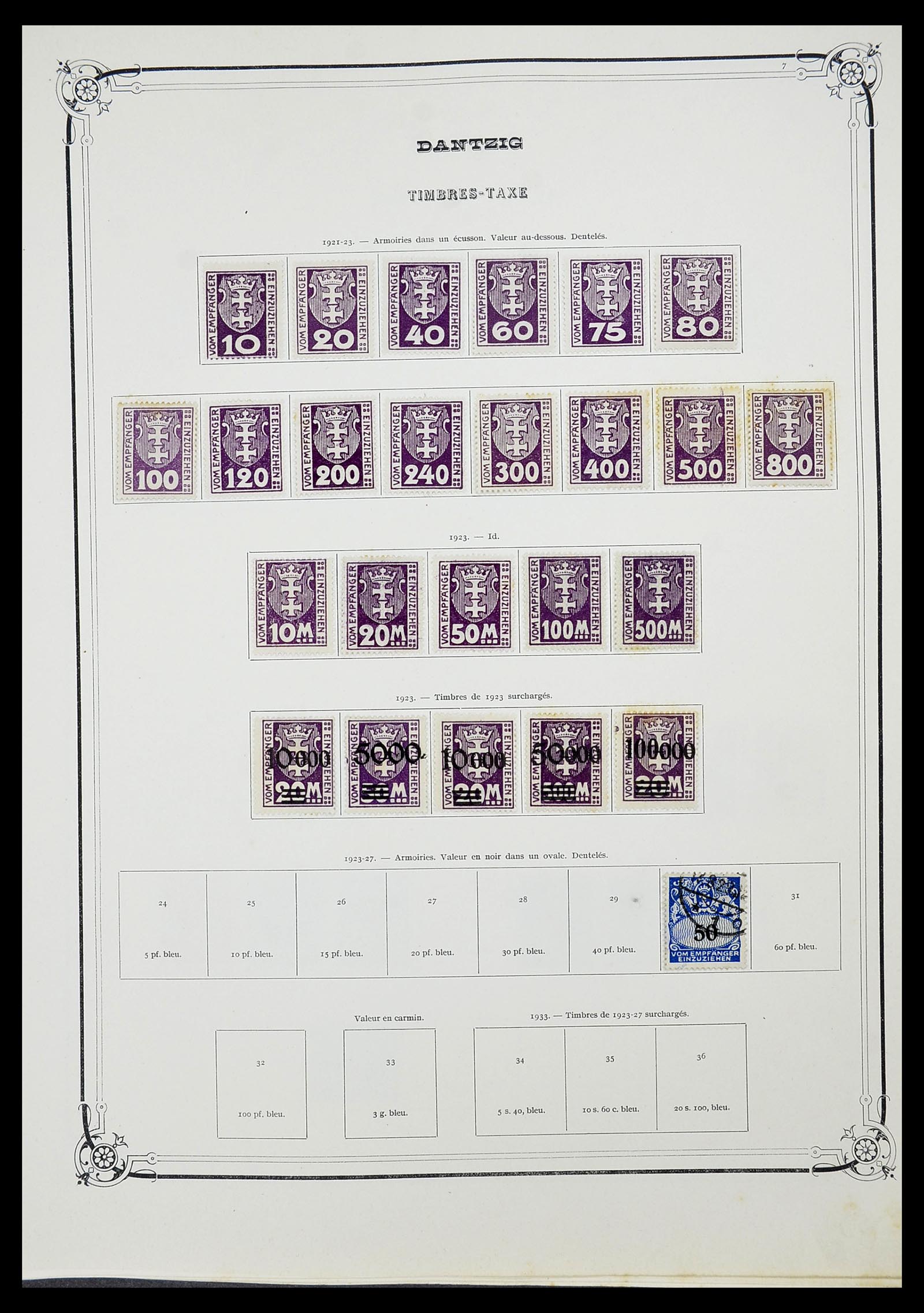 34698 034 - Postzegelverzameling 34698 Europa 1850-1950.
