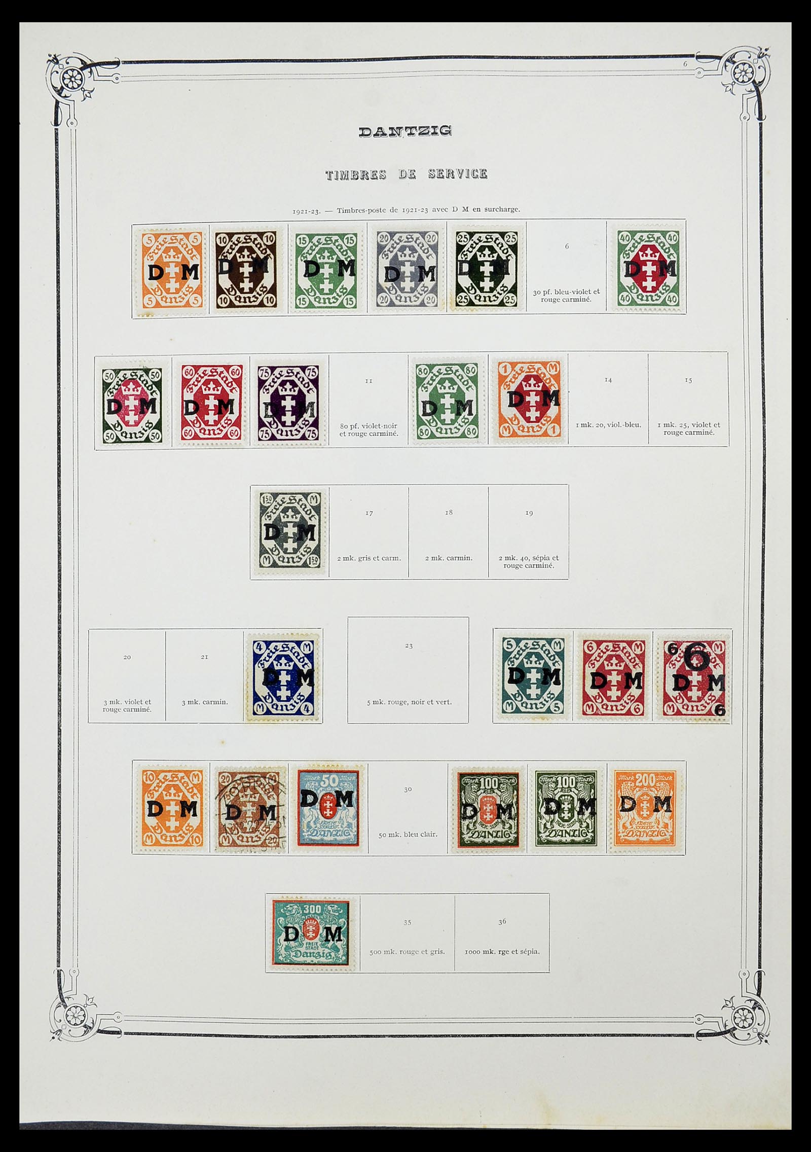 34698 035 - Postzegelverzameling 34698 Europa 1850-1950.
