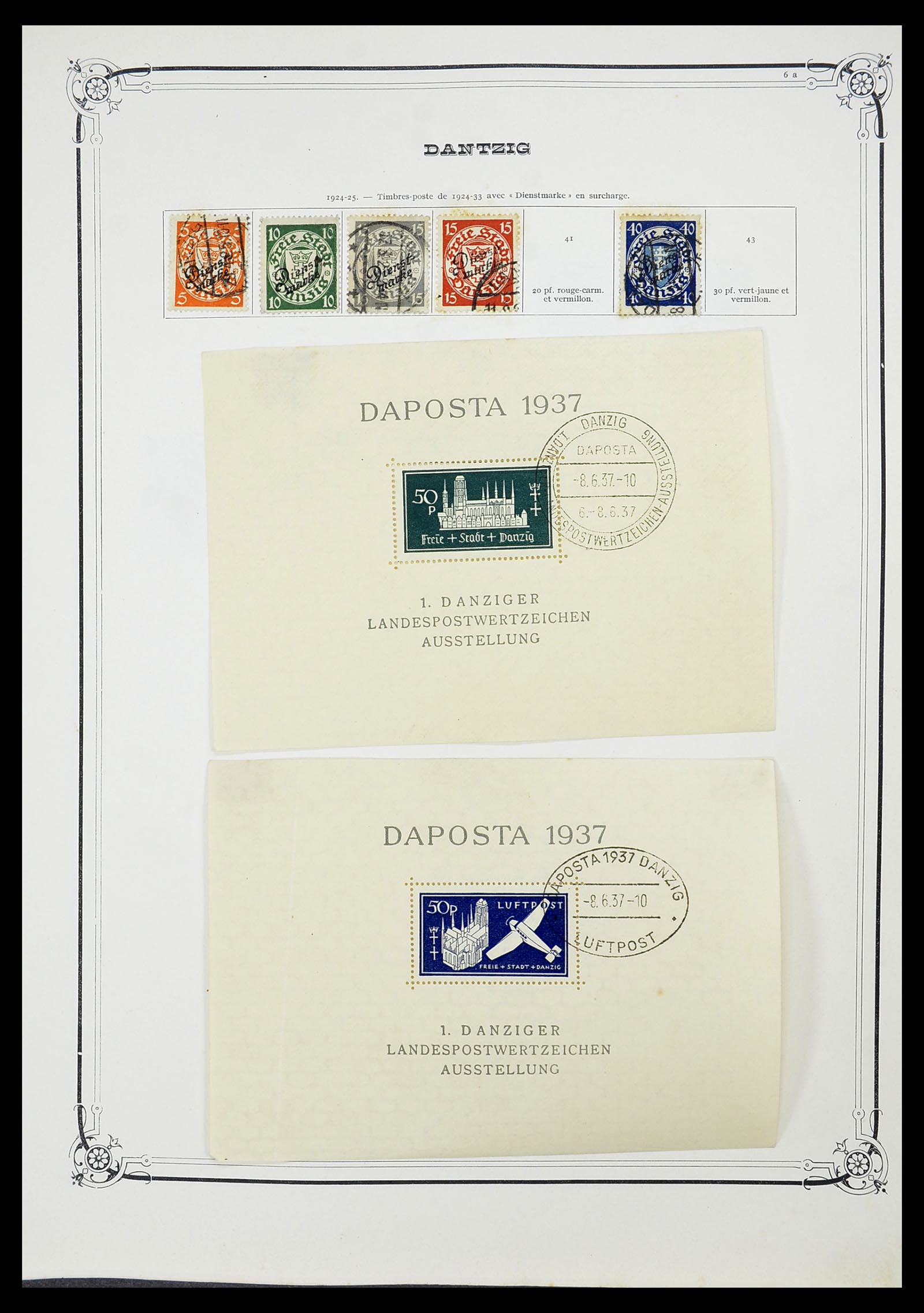 34698 036 - Postzegelverzameling 34698 Europa 1850-1950.