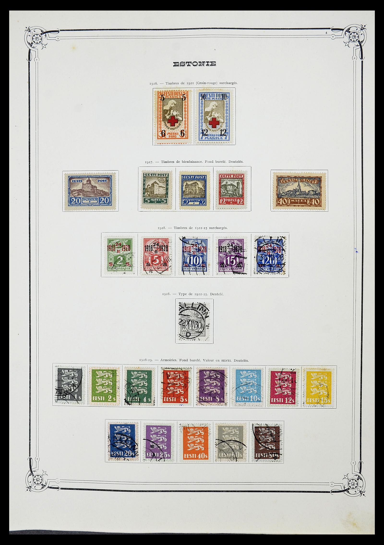 34698 040 - Postzegelverzameling 34698 Europa 1850-1950.