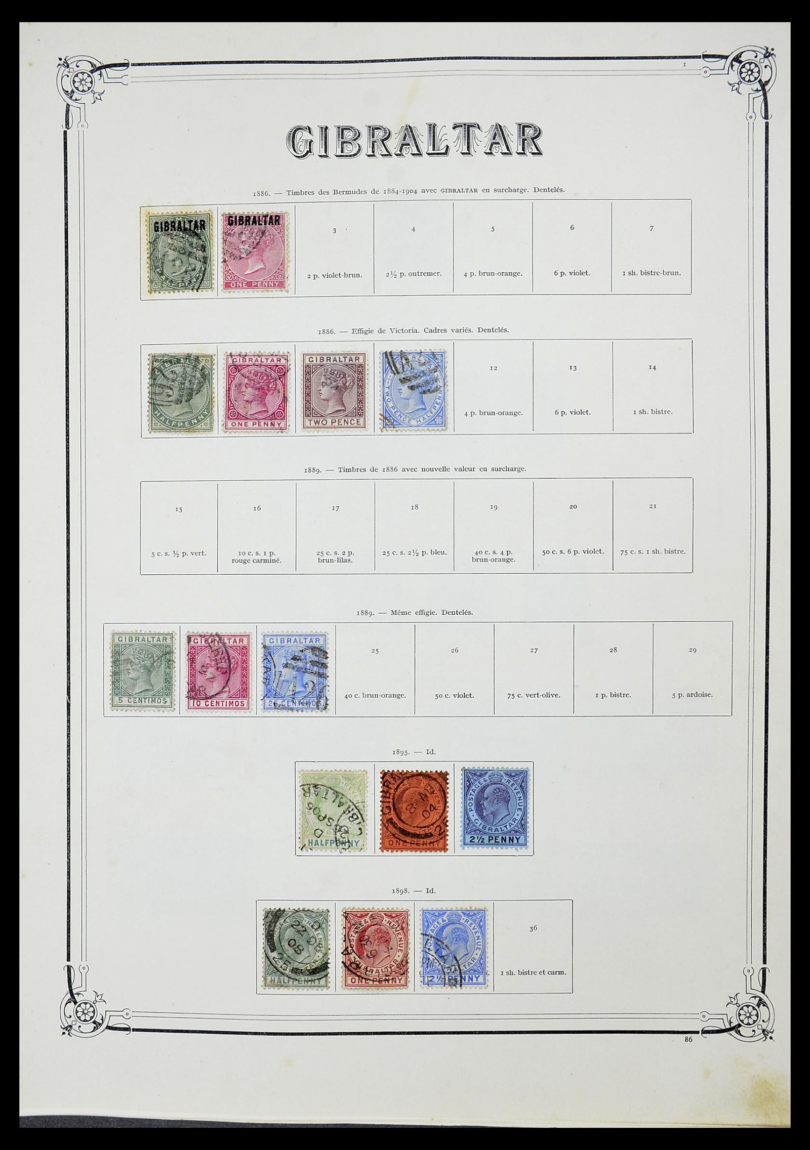 34698 046 - Postzegelverzameling 34698 Europa 1850-1950.