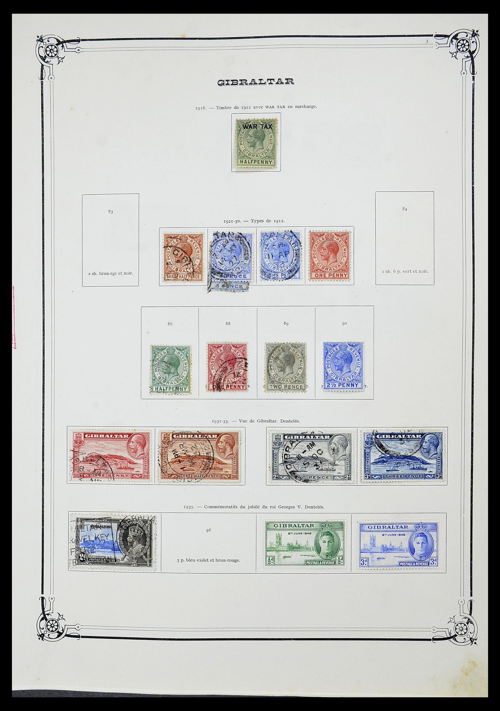 34698 047 - Postzegelverzameling 34698 Europa 1850-1950.