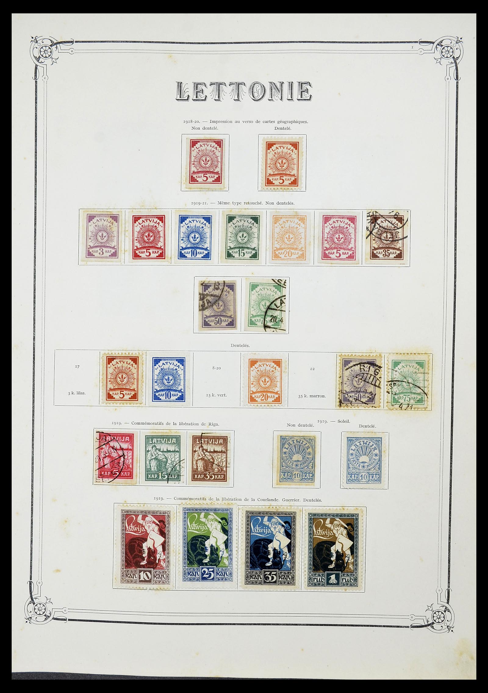 34698 056 - Postzegelverzameling 34698 Europa 1850-1950.