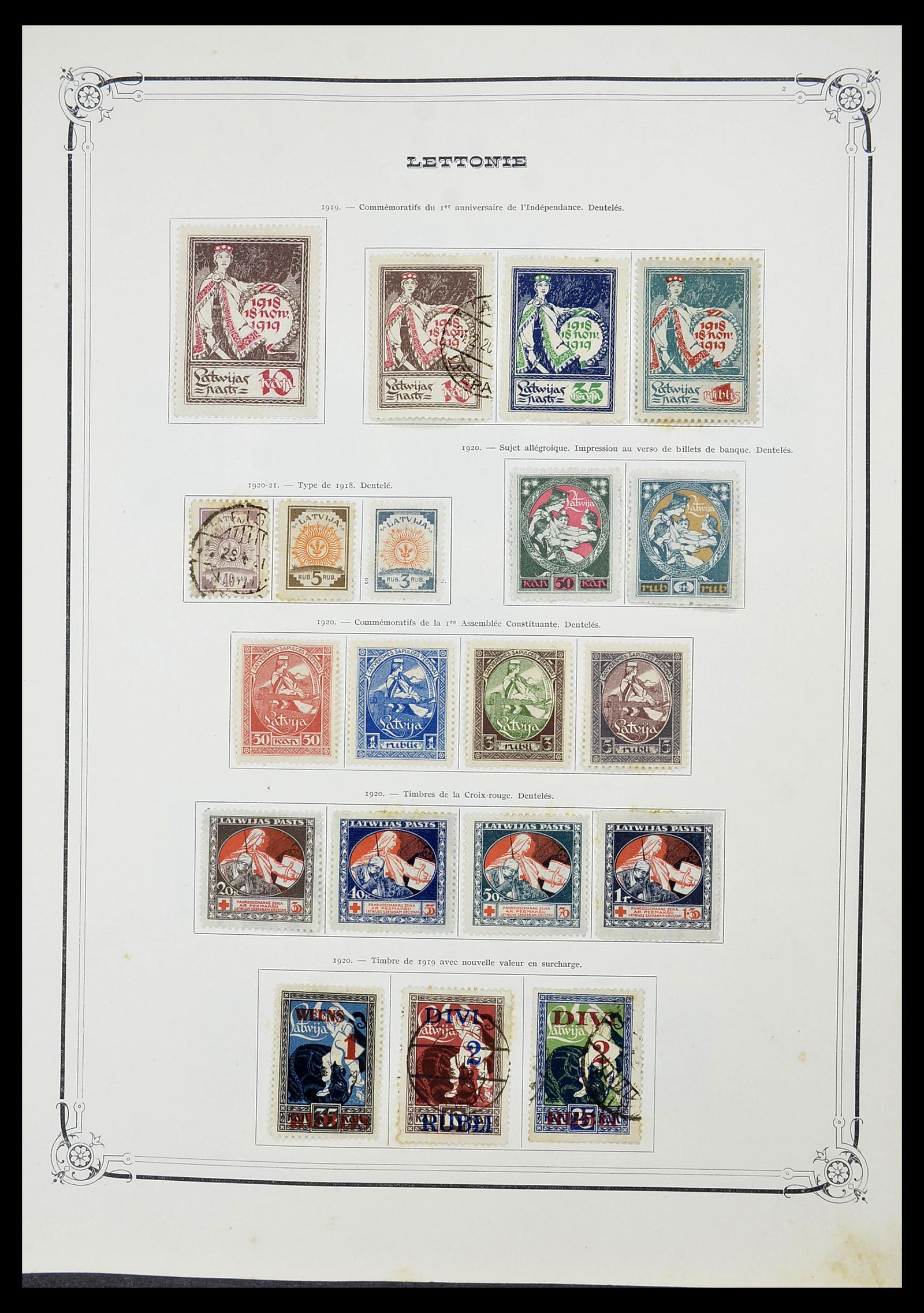 34698 057 - Postzegelverzameling 34698 Europa 1850-1950.
