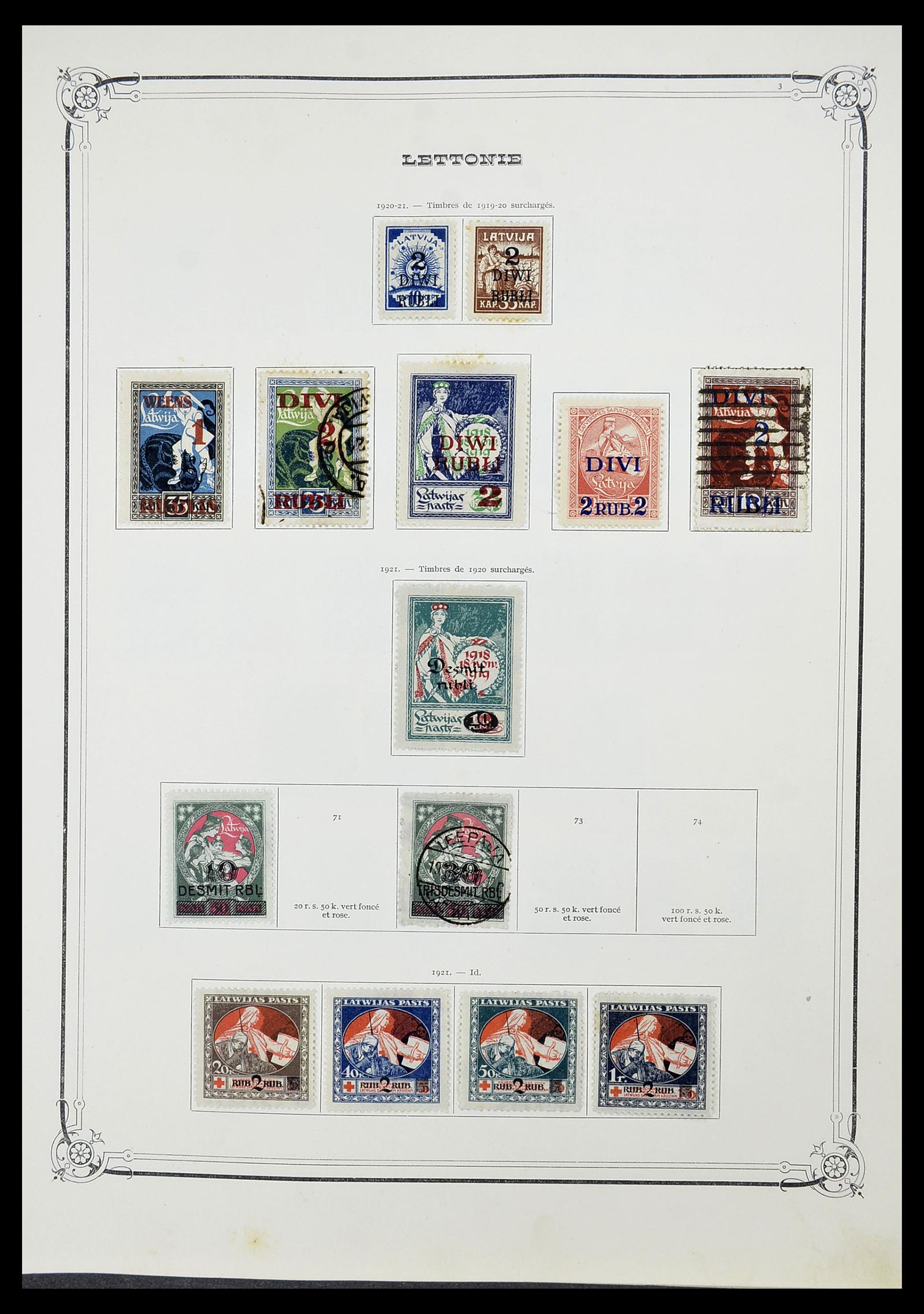 34698 058 - Postzegelverzameling 34698 Europa 1850-1950.