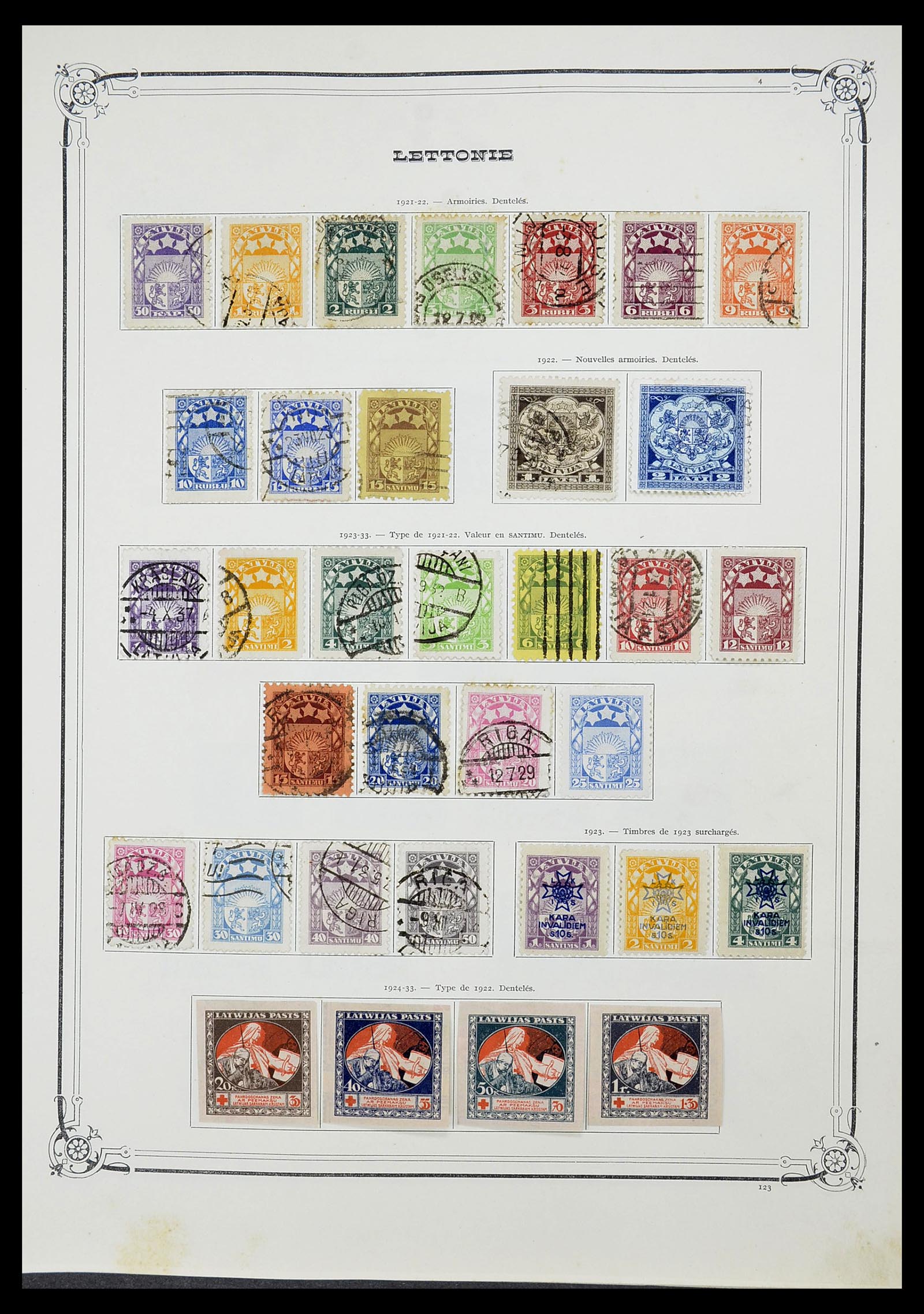 34698 059 - Postzegelverzameling 34698 Europa 1850-1950.