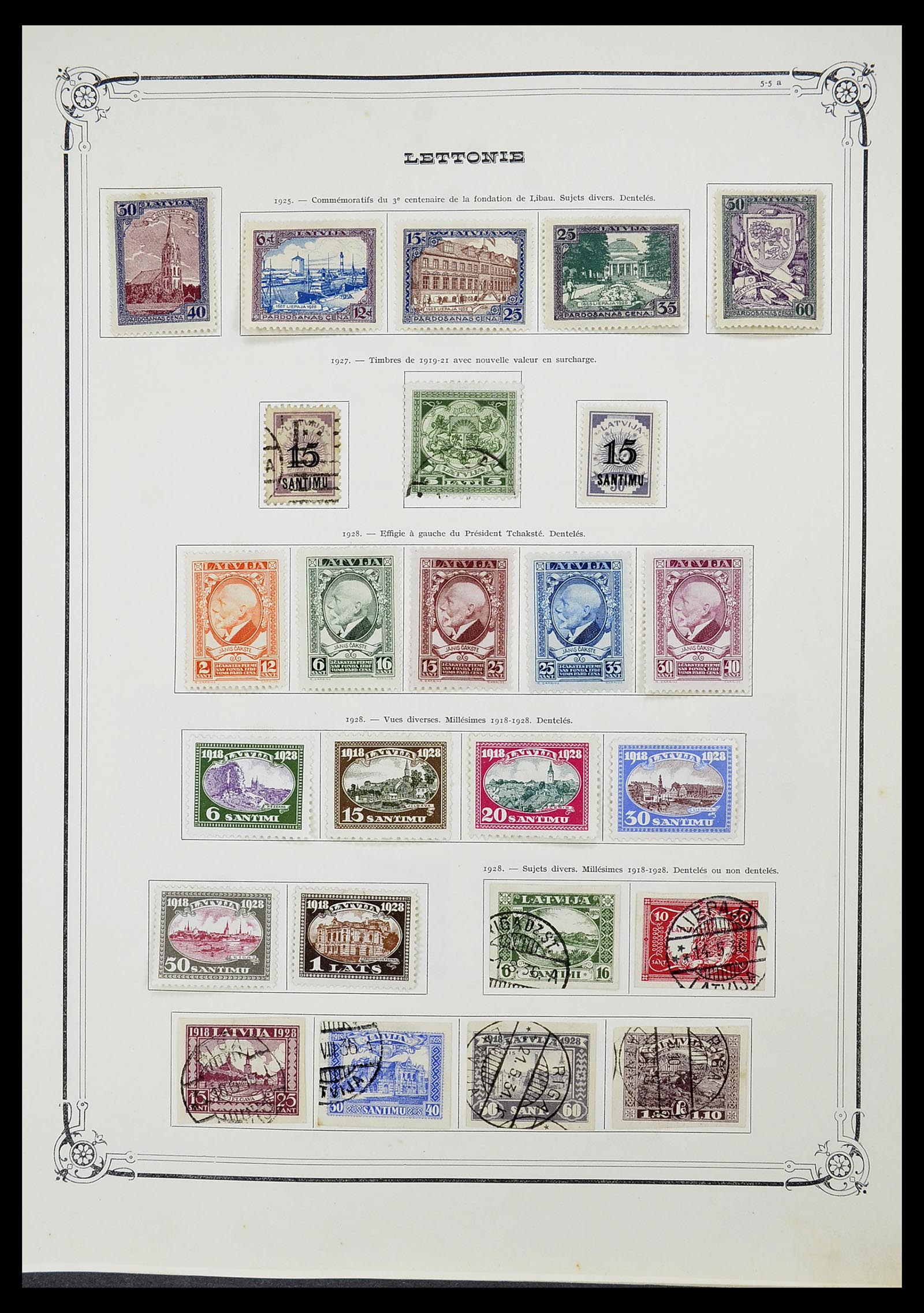 34698 060 - Postzegelverzameling 34698 Europa 1850-1950.