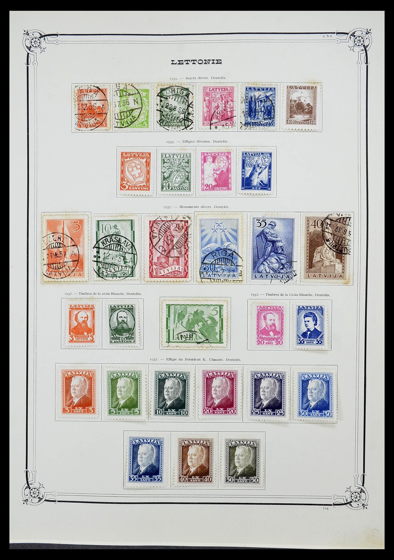 34698 063 - Stamp Collection 34698 Europe 1850-1950.