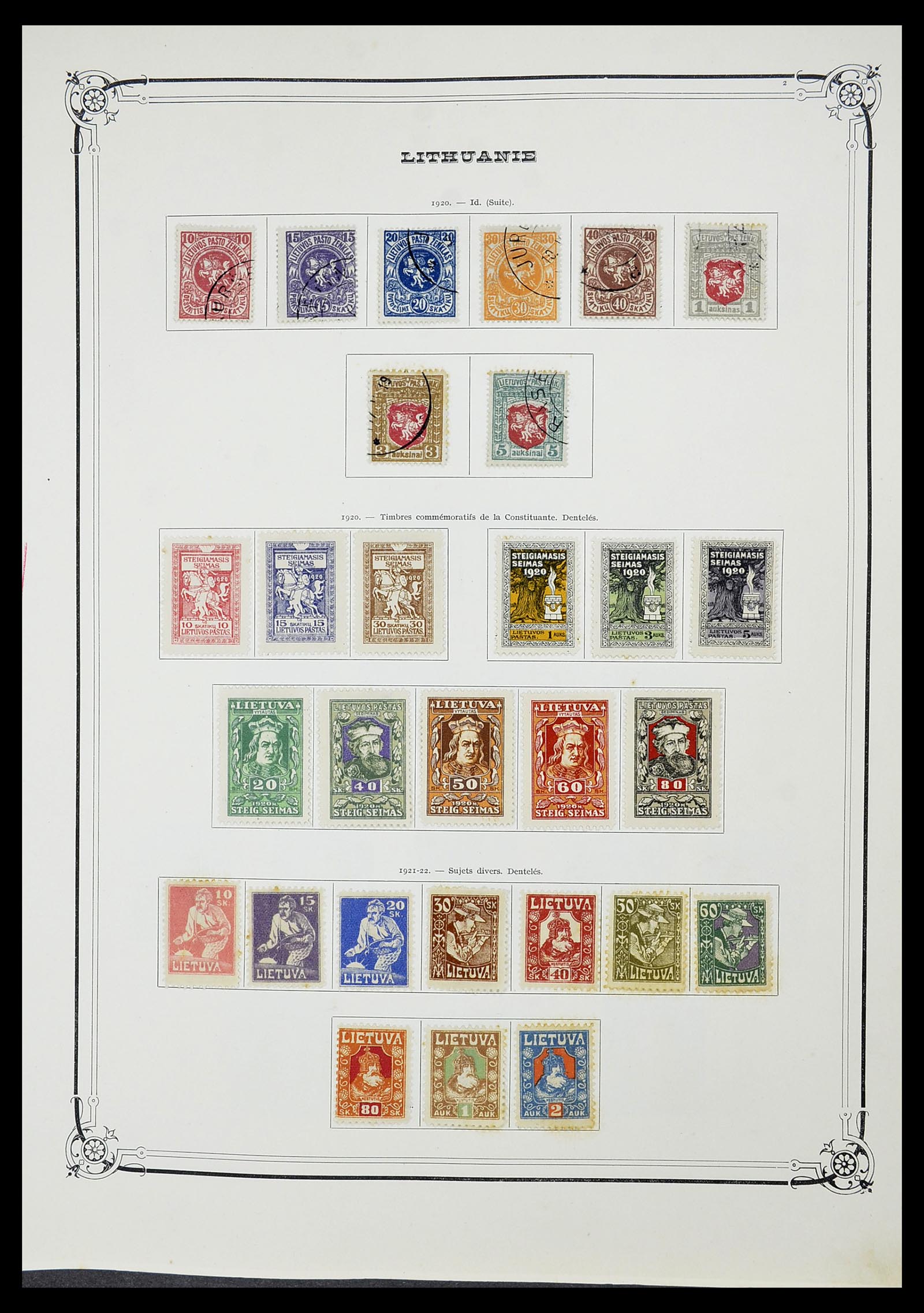 34698 068 - Stamp Collection 34698 Europe 1850-1950.