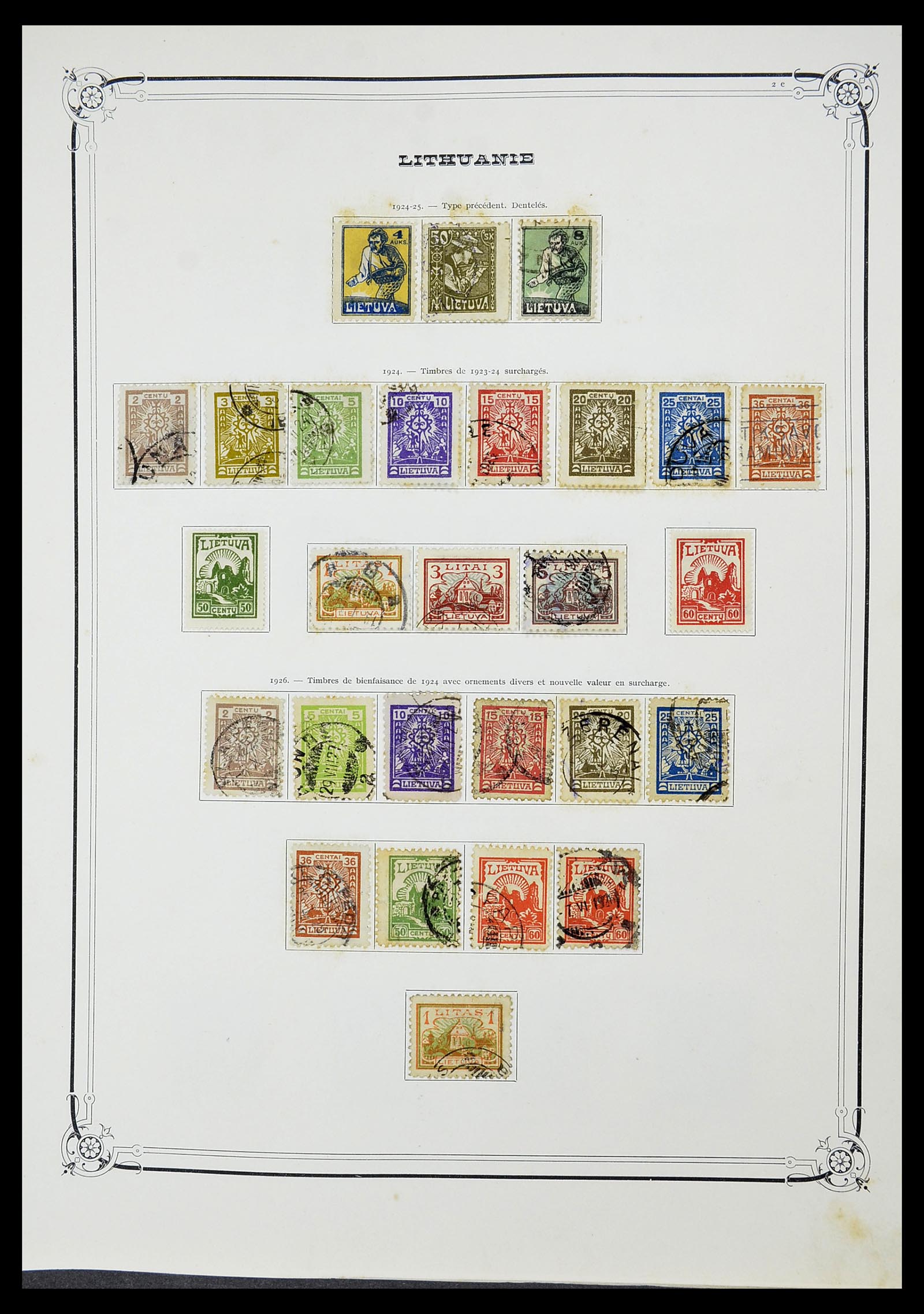 34698 071 - Stamp Collection 34698 Europe 1850-1950.