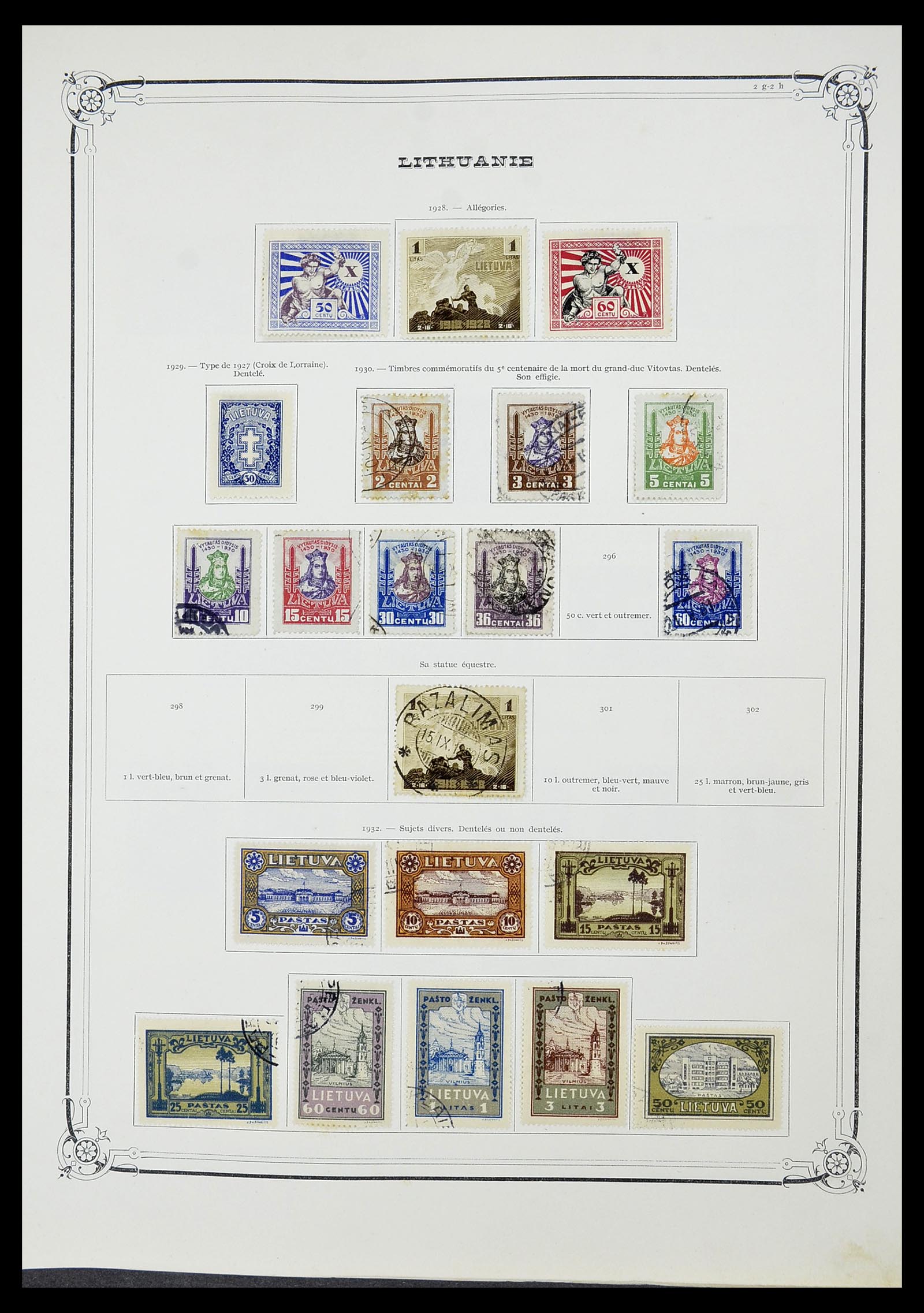 34698 073 - Stamp Collection 34698 Europe 1850-1950.