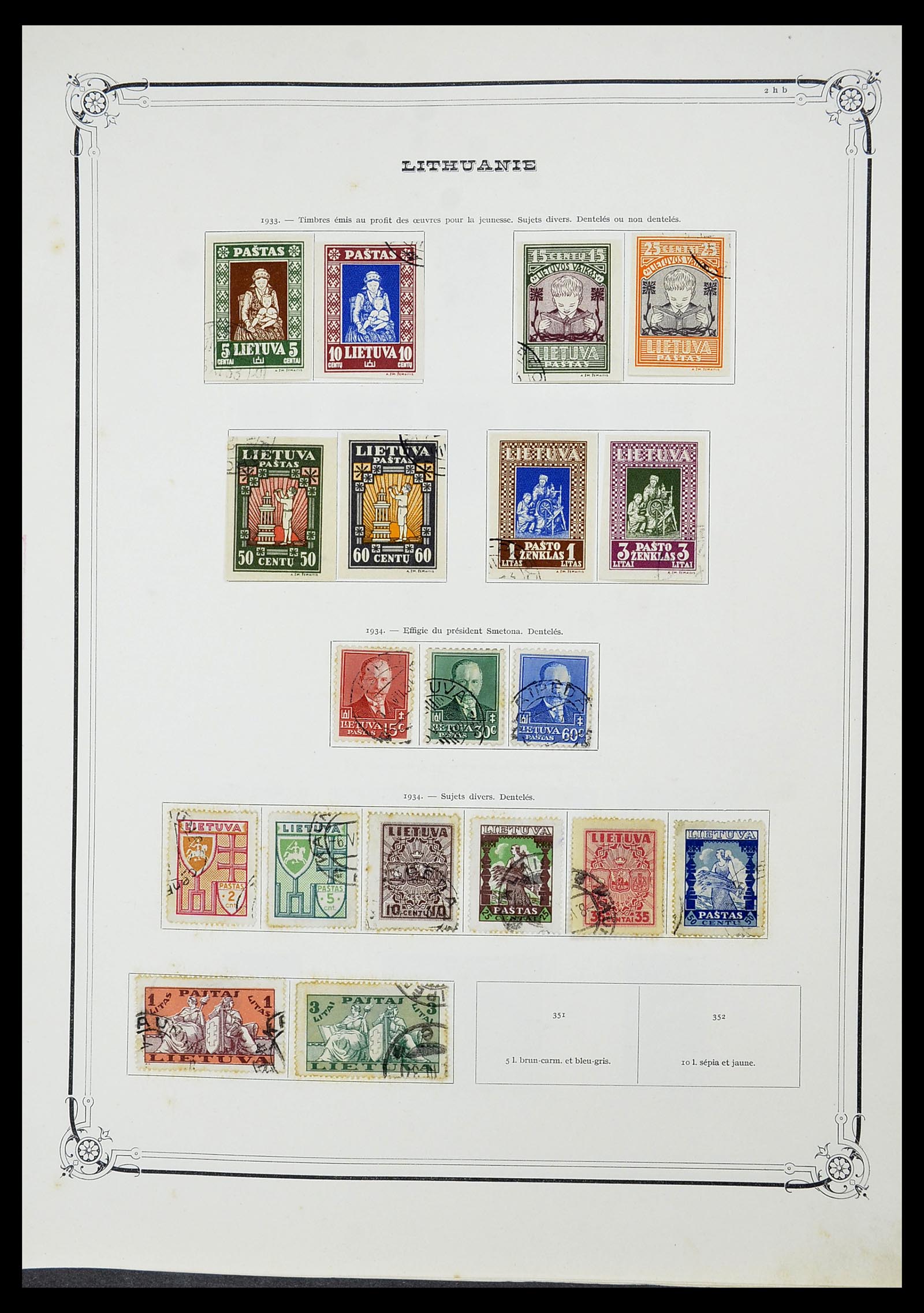 34698 075 - Stamp Collection 34698 Europe 1850-1950.