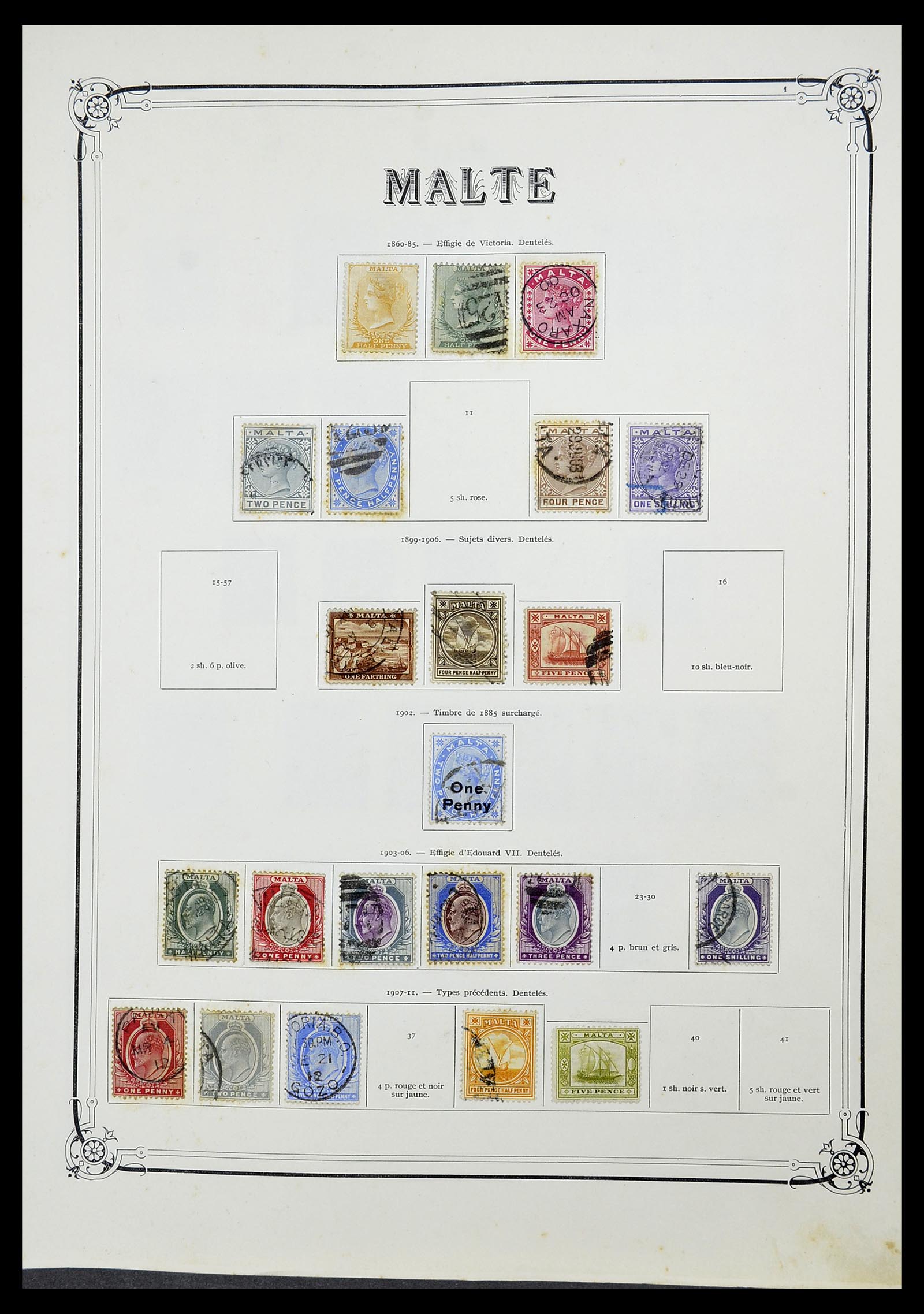 34698 085 - Stamp Collection 34698 Europe 1850-1950.