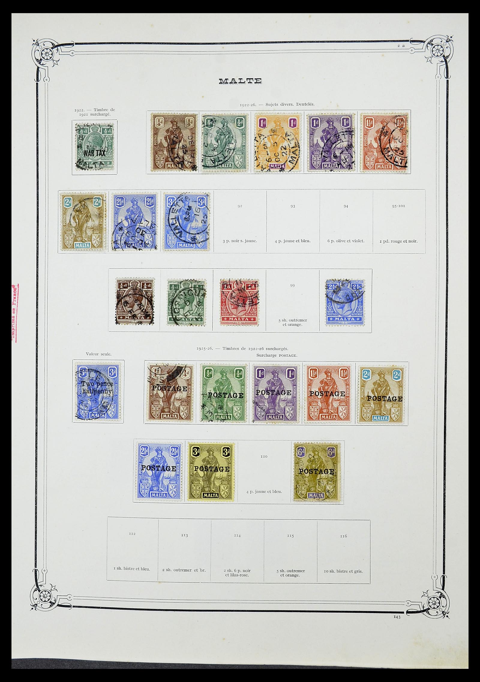 34698 086 - Stamp Collection 34698 Europe 1850-1950.