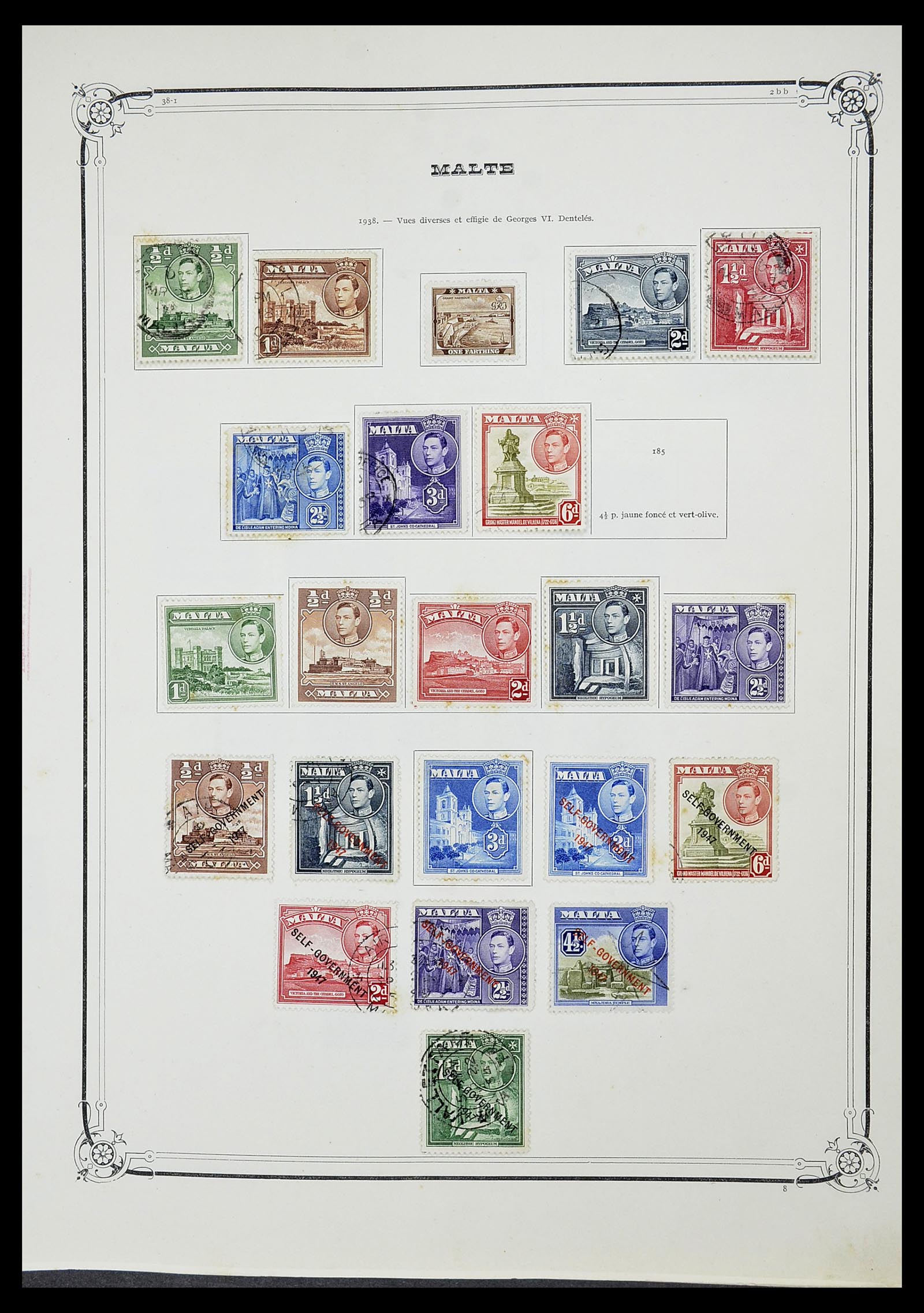 34698 089 - Stamp Collection 34698 Europe 1850-1950.