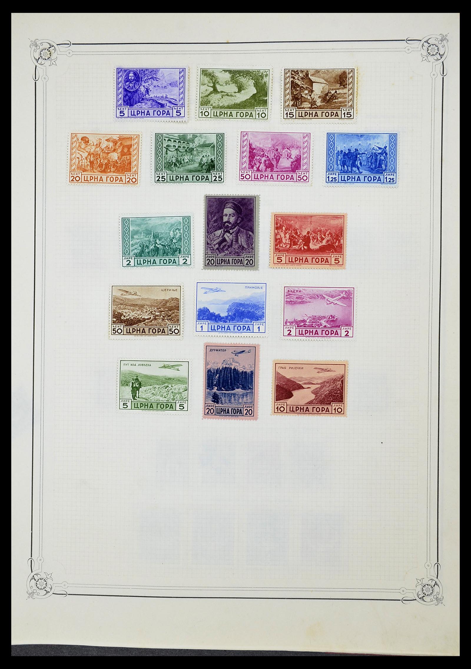 34698 094 - Stamp Collection 34698 Europe 1850-1950.