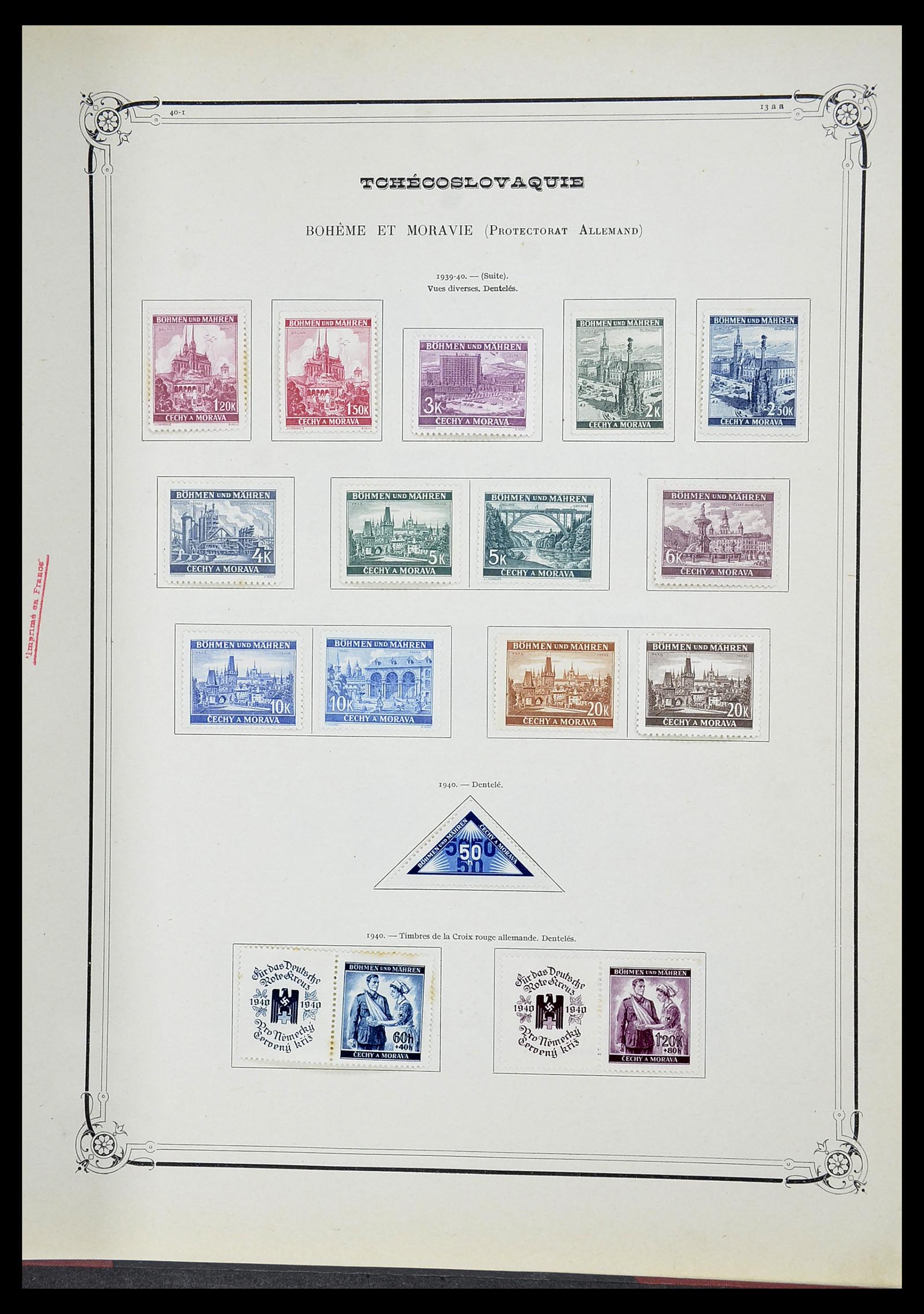 34698 143 - Postzegelverzameling 34698 Europa 1850-1950.