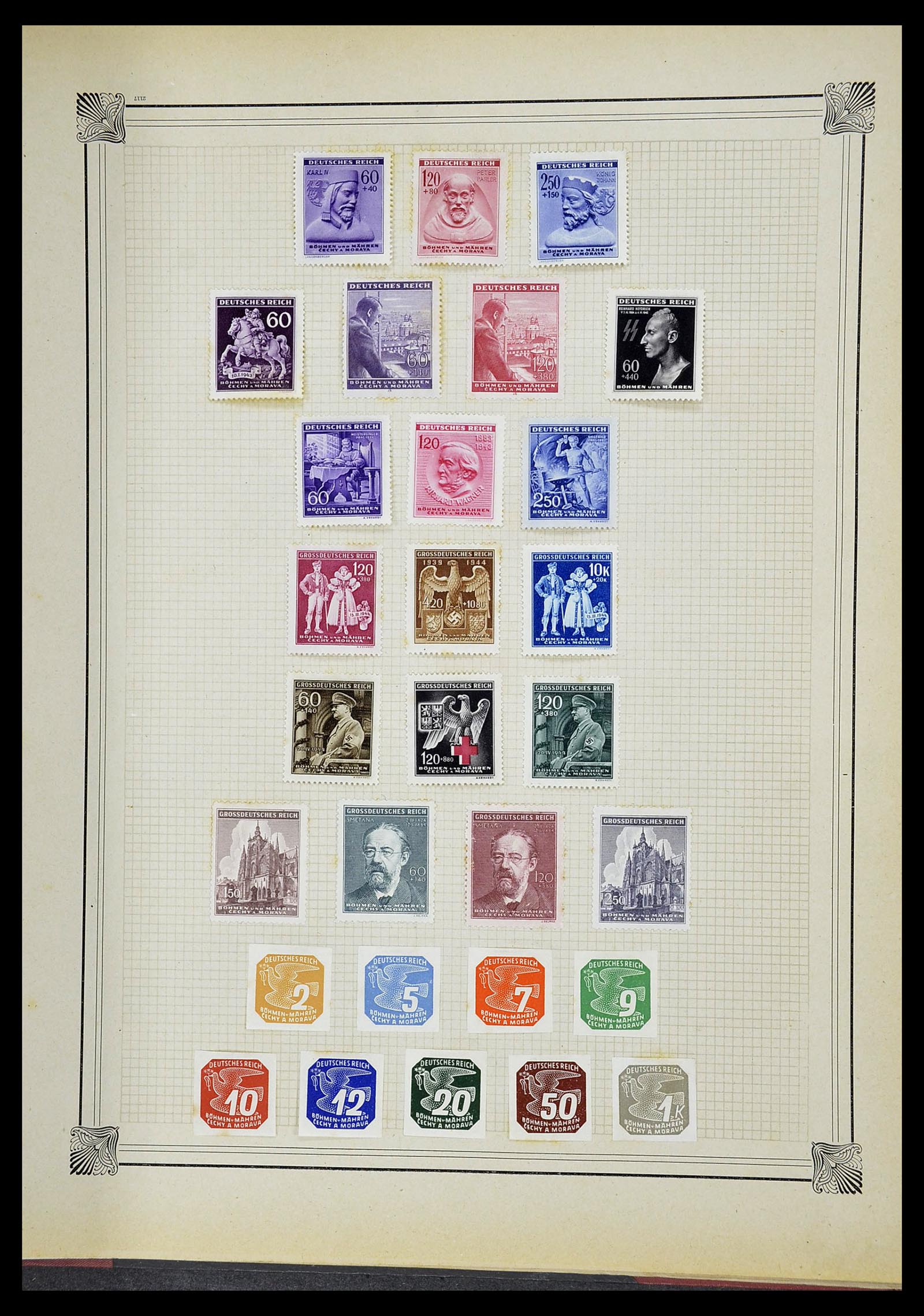 34698 146 - Postzegelverzameling 34698 Europa 1850-1950.